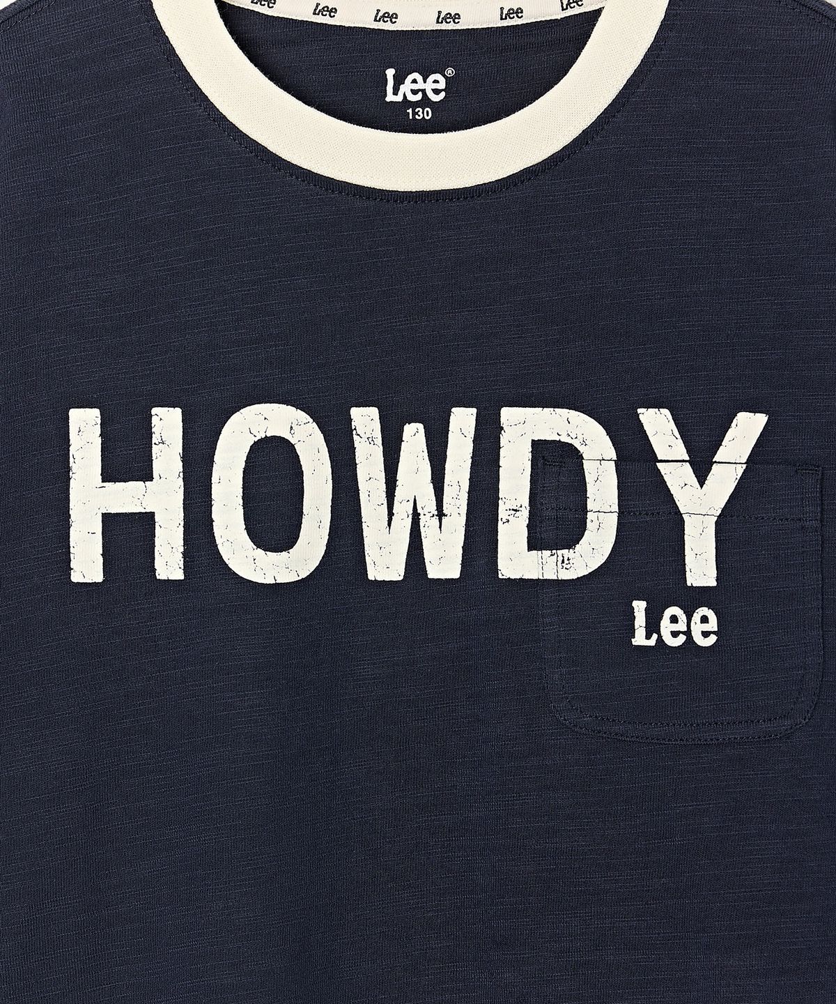 리 키즈(LEE KIDS) 링거 긴팔 티셔츠 네이비 LK2603LT10NA
