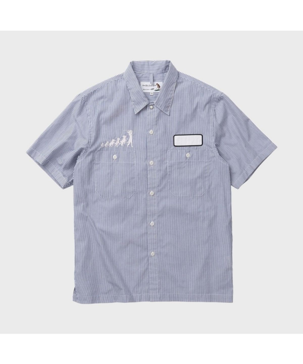 헨리코튼(HENRY COTTONS) [BSC X OTCT] Stripe Short sleeve shirts AYSAW26611BUL