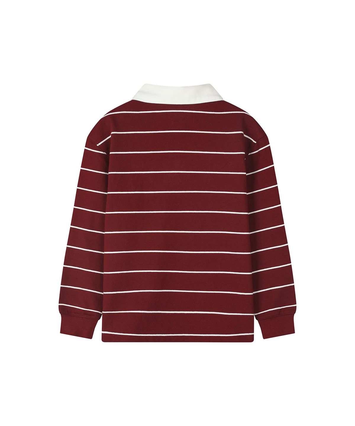 리 키즈(LEE KIDS) 럭비 스트라이프 티셔츠 버건디 LK2603LT05BU