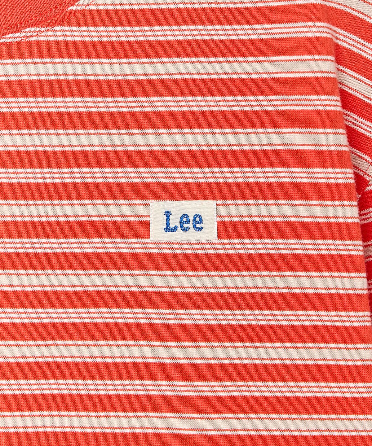 리 키즈(LEE KIDS) 잔스트라이프 긴팔티셔츠 오렌지 LK2603LT04OG
