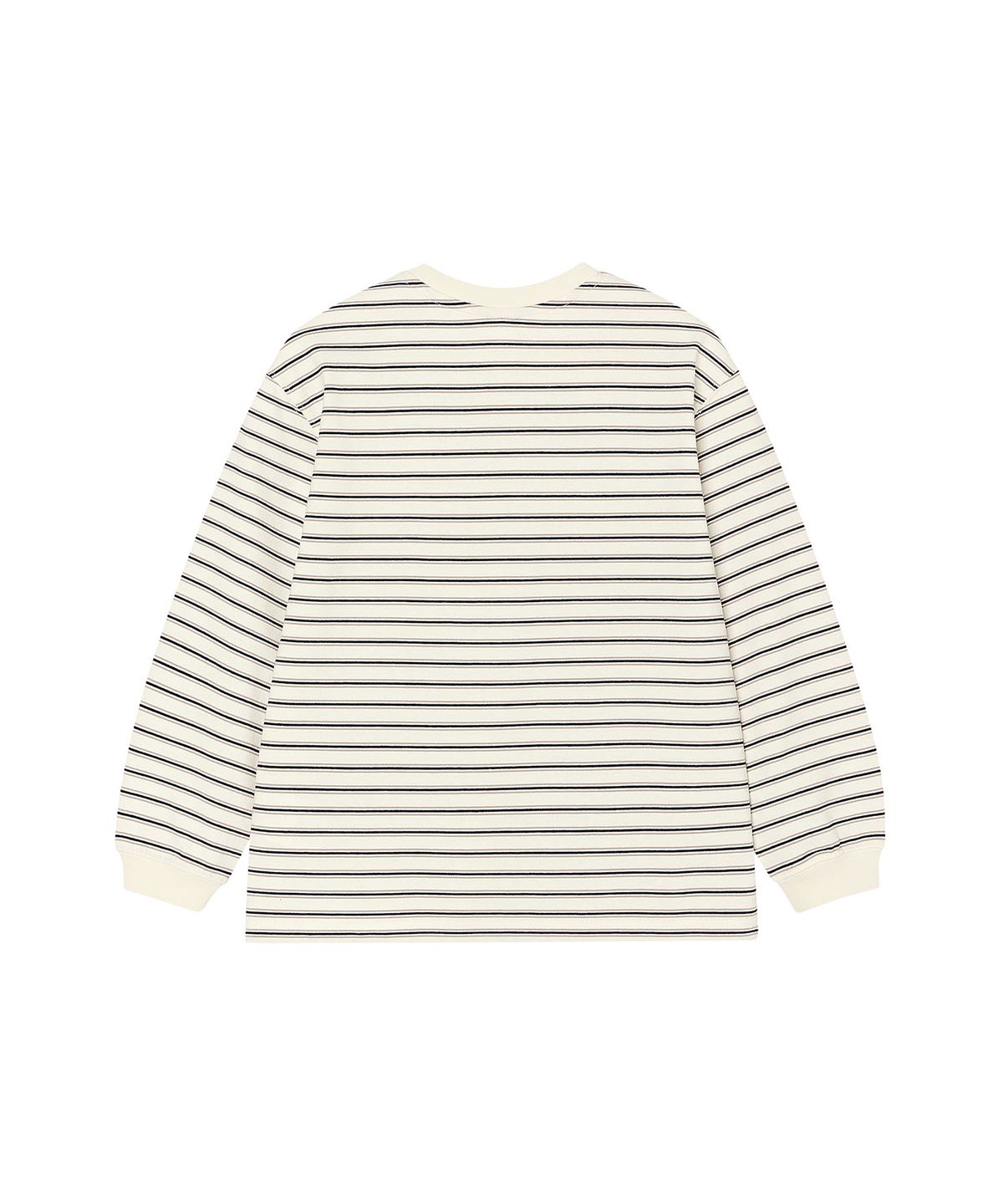 리 키즈(LEE KIDS) 잔스트라이프 긴팔티셔츠 베이지 LK2603LT03BE