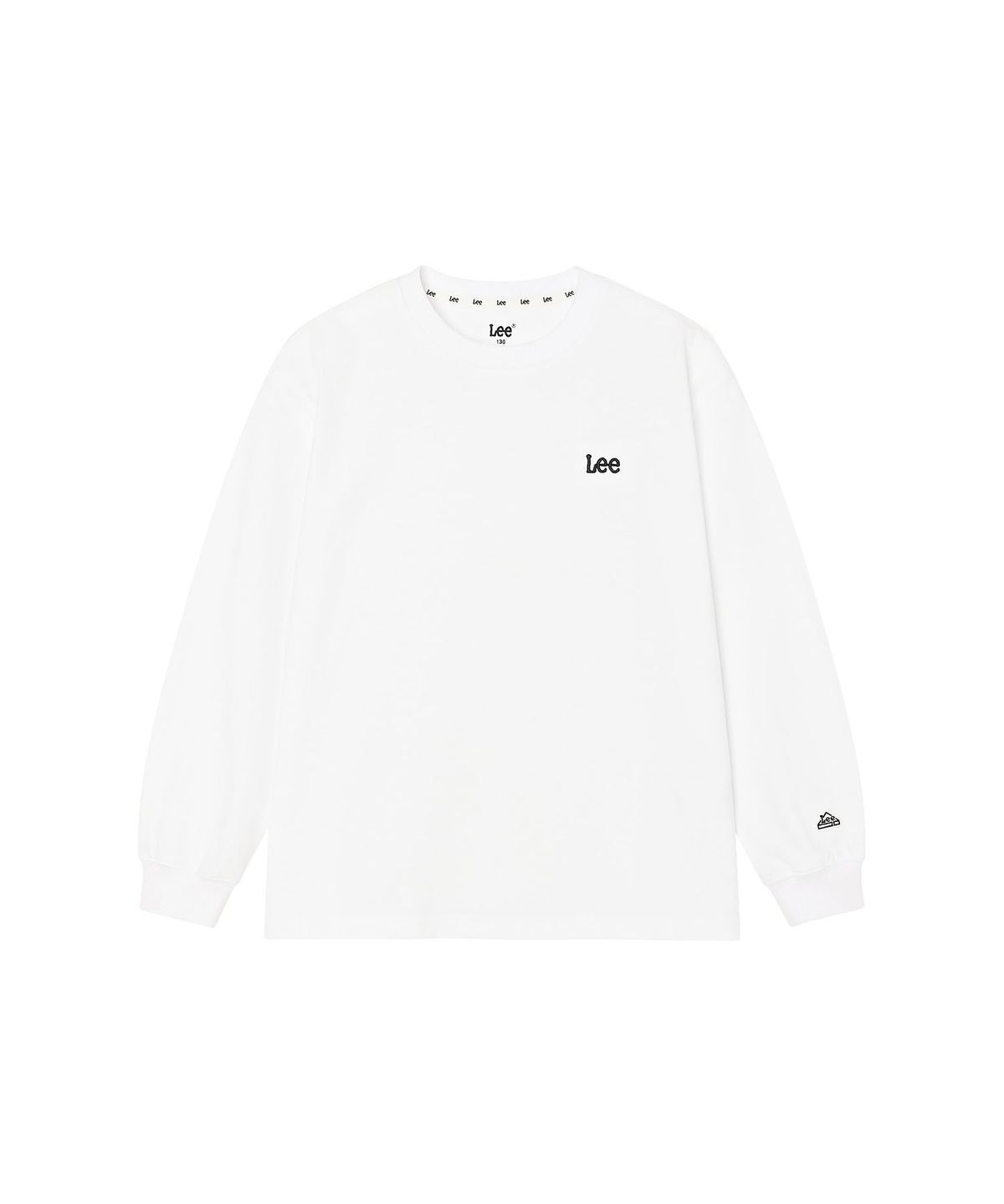 리 키즈(LEE KIDS) 스몰트위치 긴팔티셔츠 화이트 LK2603LT02WH