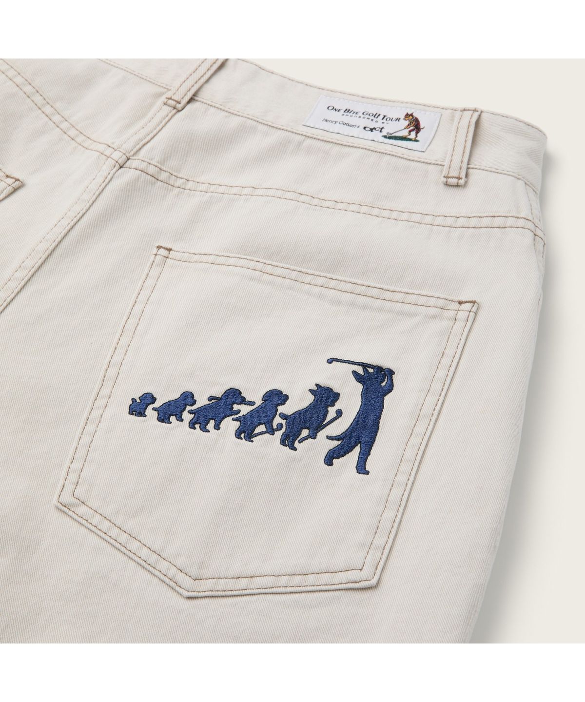 헨리코튼(HENRY COTTONS) [BSC X OTCT] Bermuda Denim Shorts AYPAW26601IVX