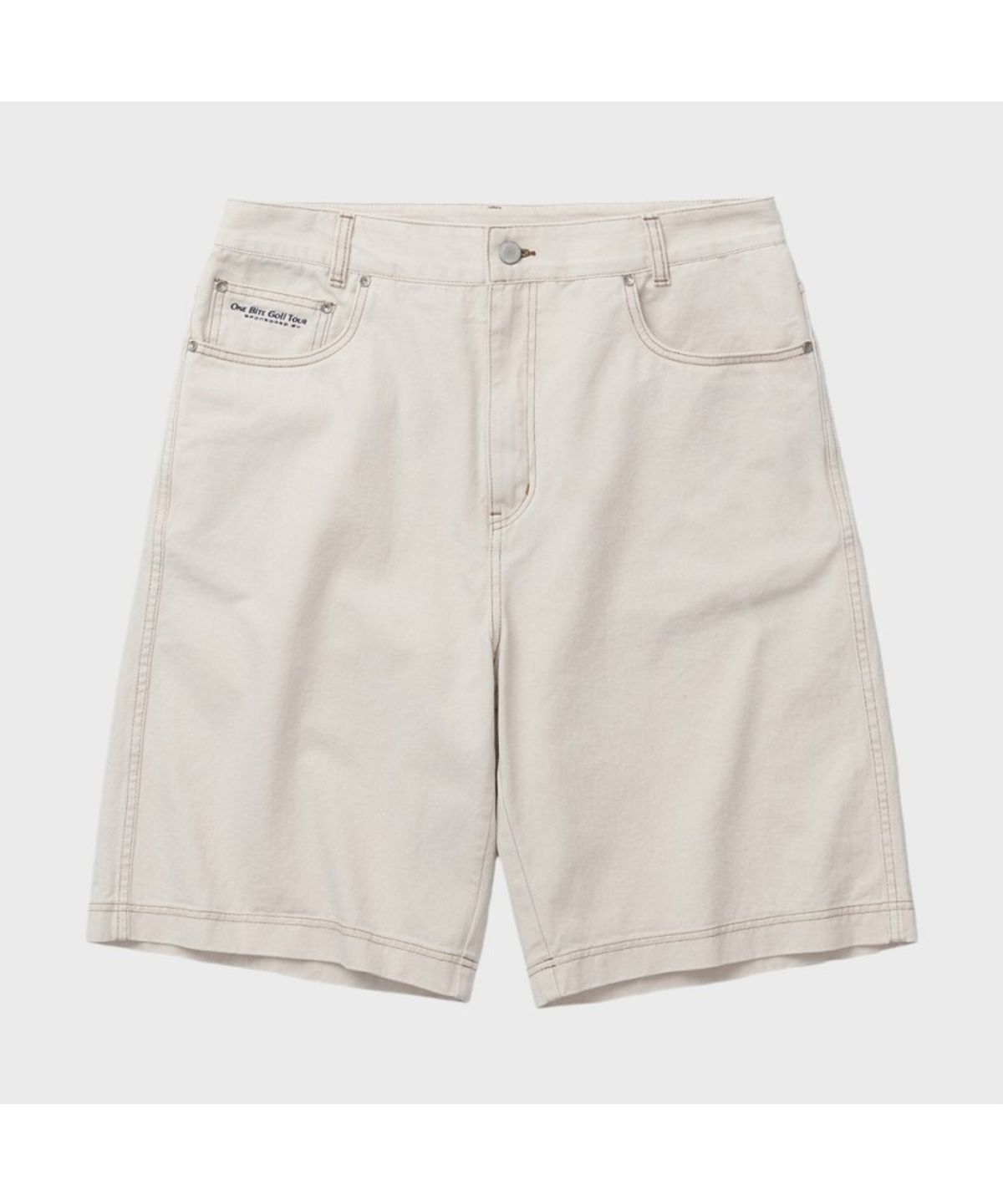 헨리코튼(HENRY COTTONS) [BSC X OTCT] Bermuda Denim Shorts AYPAW26601IVX