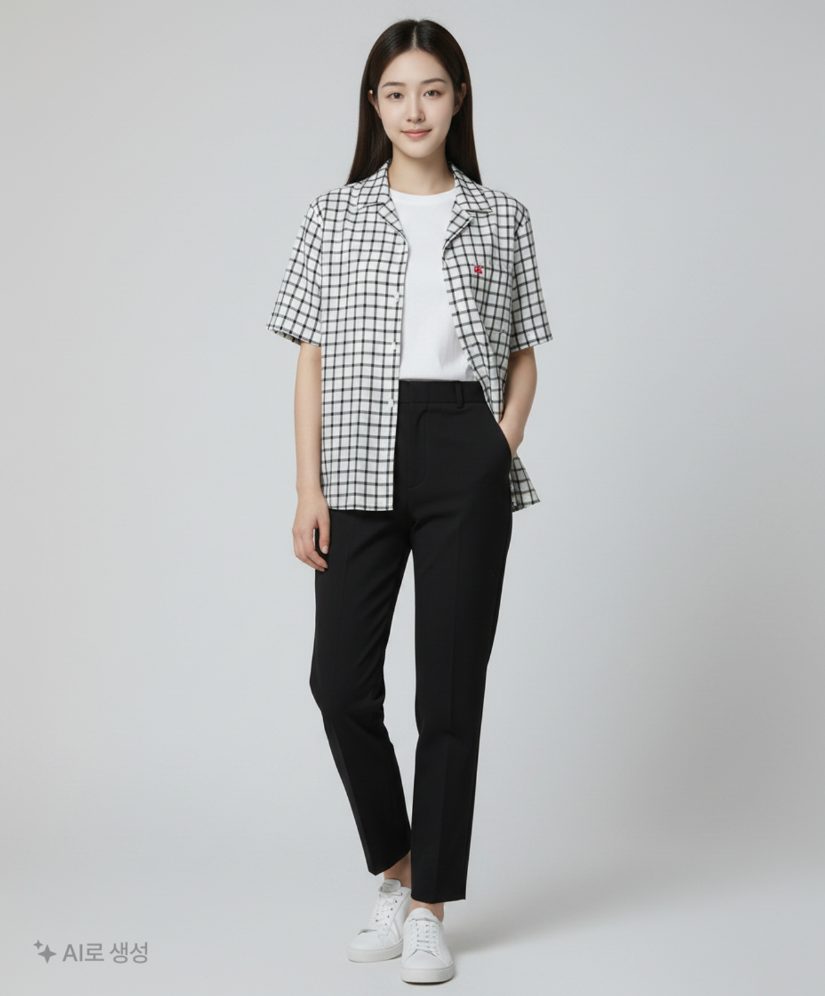 라코스테 라이브(Lacoste L!ve) 캐주얼 셔츠 XS