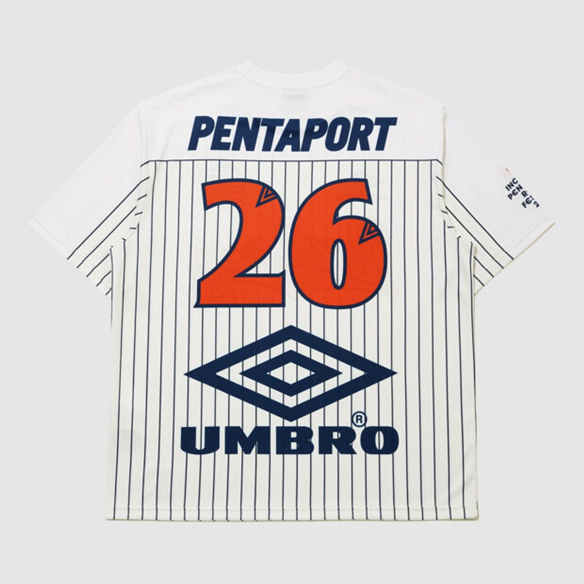 엄브로(UMBRO) 2026 PENTAPORT XUMBRO 게임 셔츠 화이트 UR323ORJ81