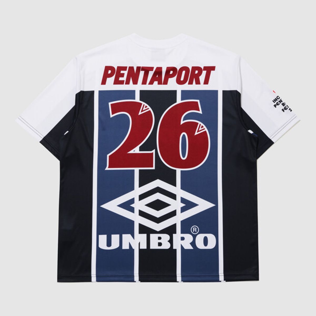 엄브로(UMBRO) 2026 PENTAPORT XUMBRO 게임 셔츠 네이비 UR323ORJ81
