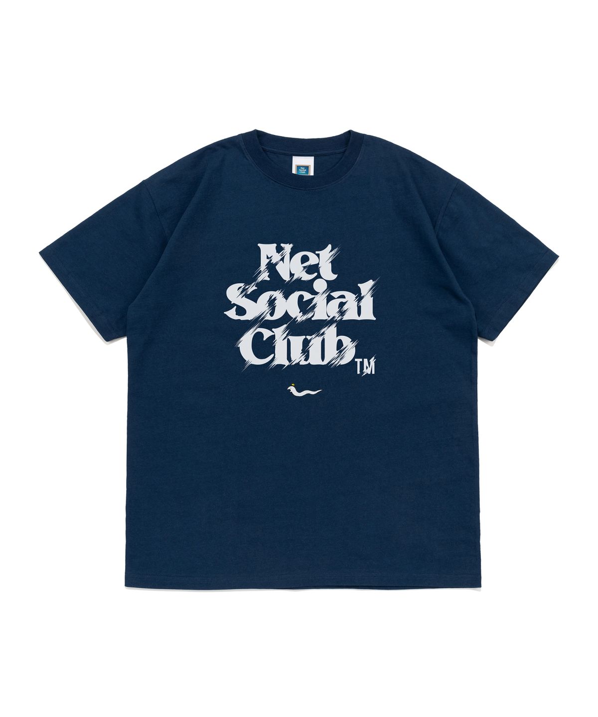 넷소셜클럽(NET SOCIAL CLUB) 종말의 뱀 어드벤쳐 로그 반팔티 (다크블루)