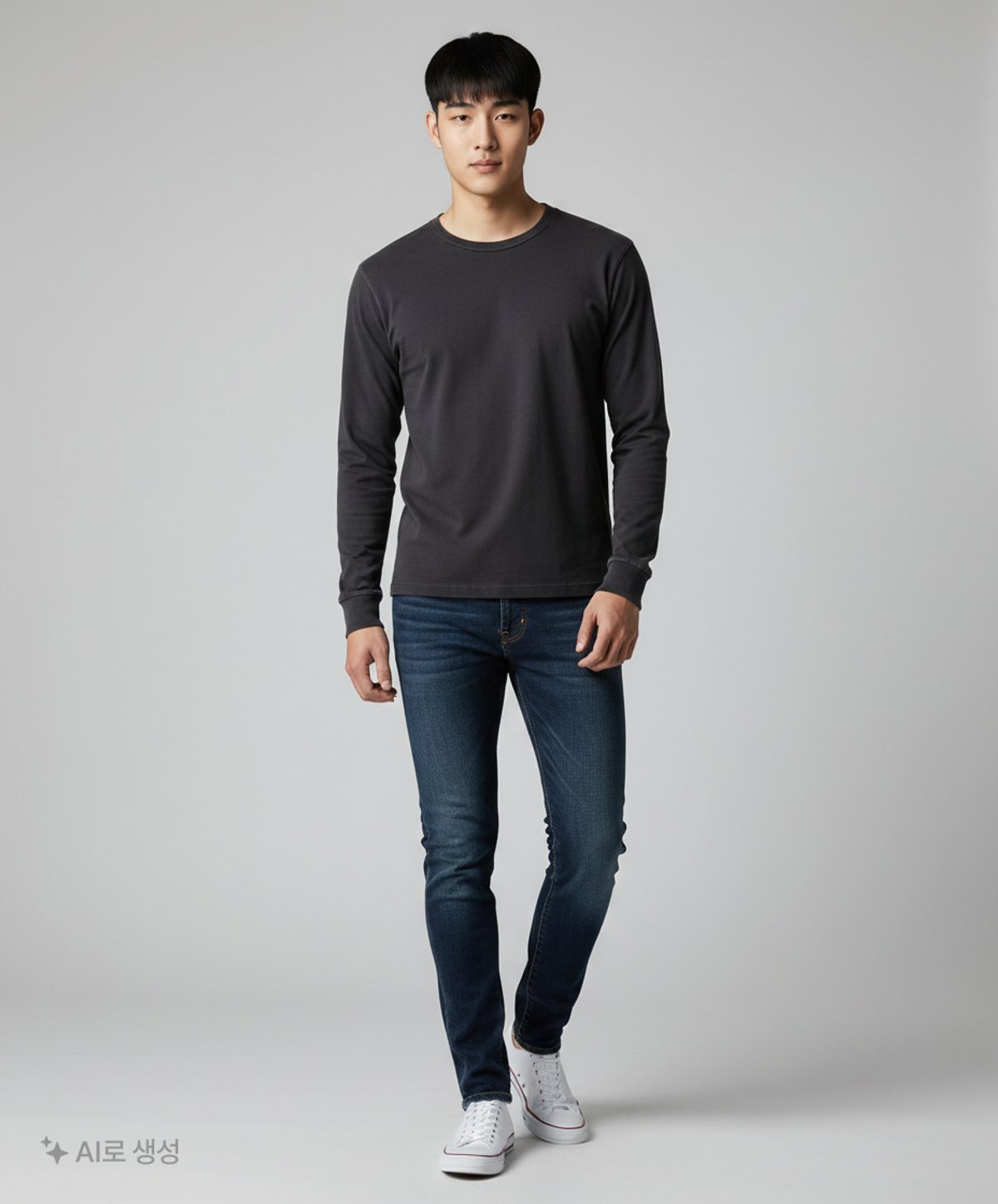 무신사 스탠다드(MUSINSA STANDARD) 긴소매 티셔츠 M