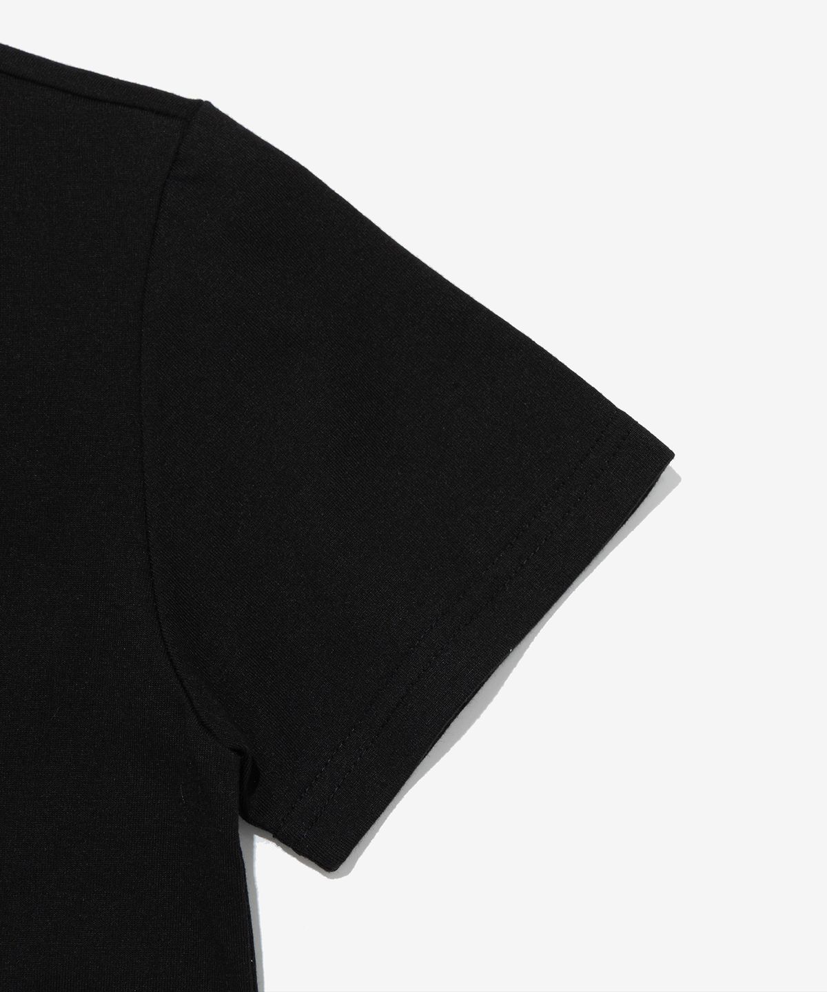 서울어패럴(SEOUL APPAREL) SOL 심볼 로고 우먼반팔 티셔츠 (블랙)