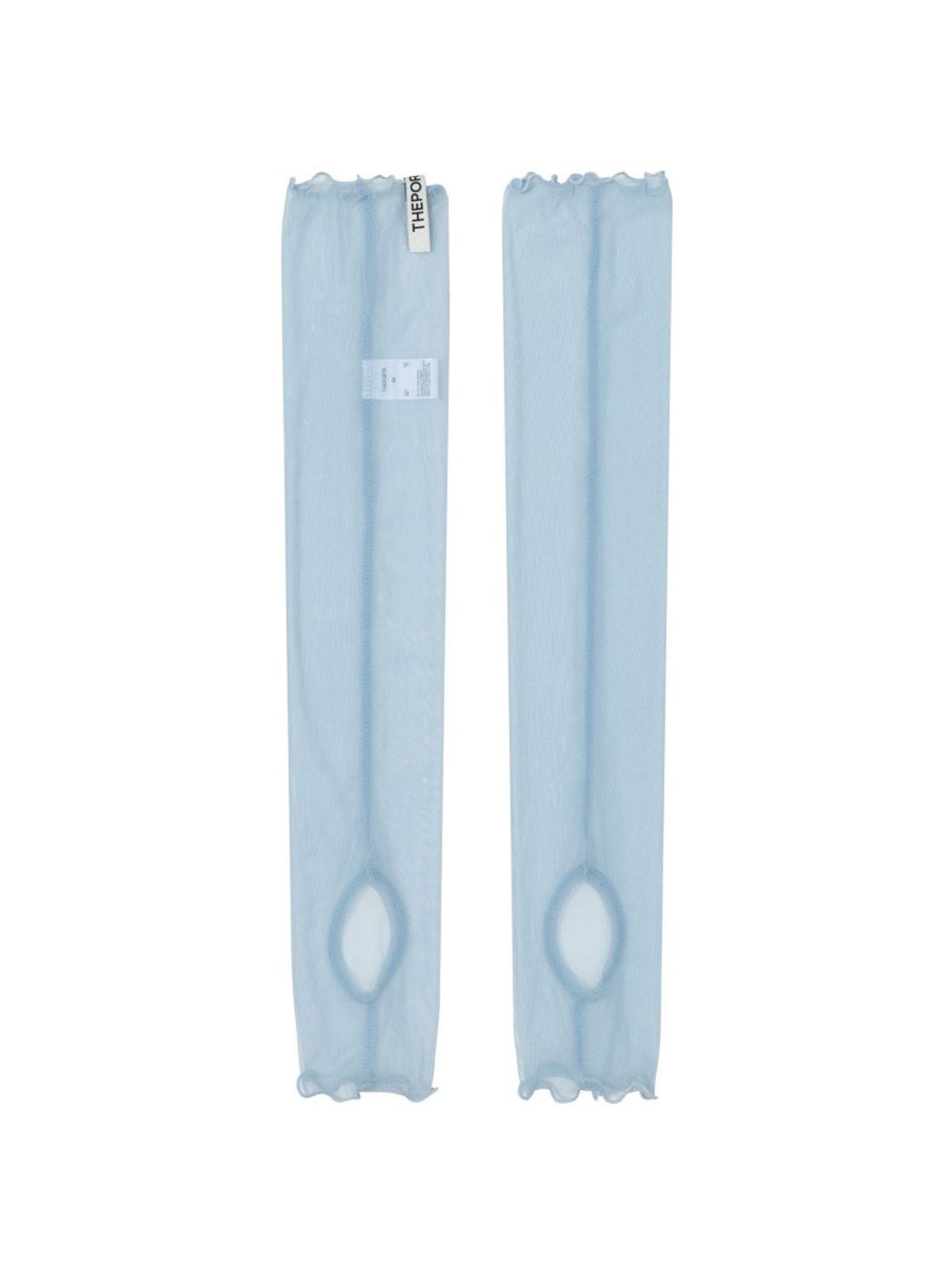 더포르타(THEPORTA) MESH LEG WARMER, SKY BLUE