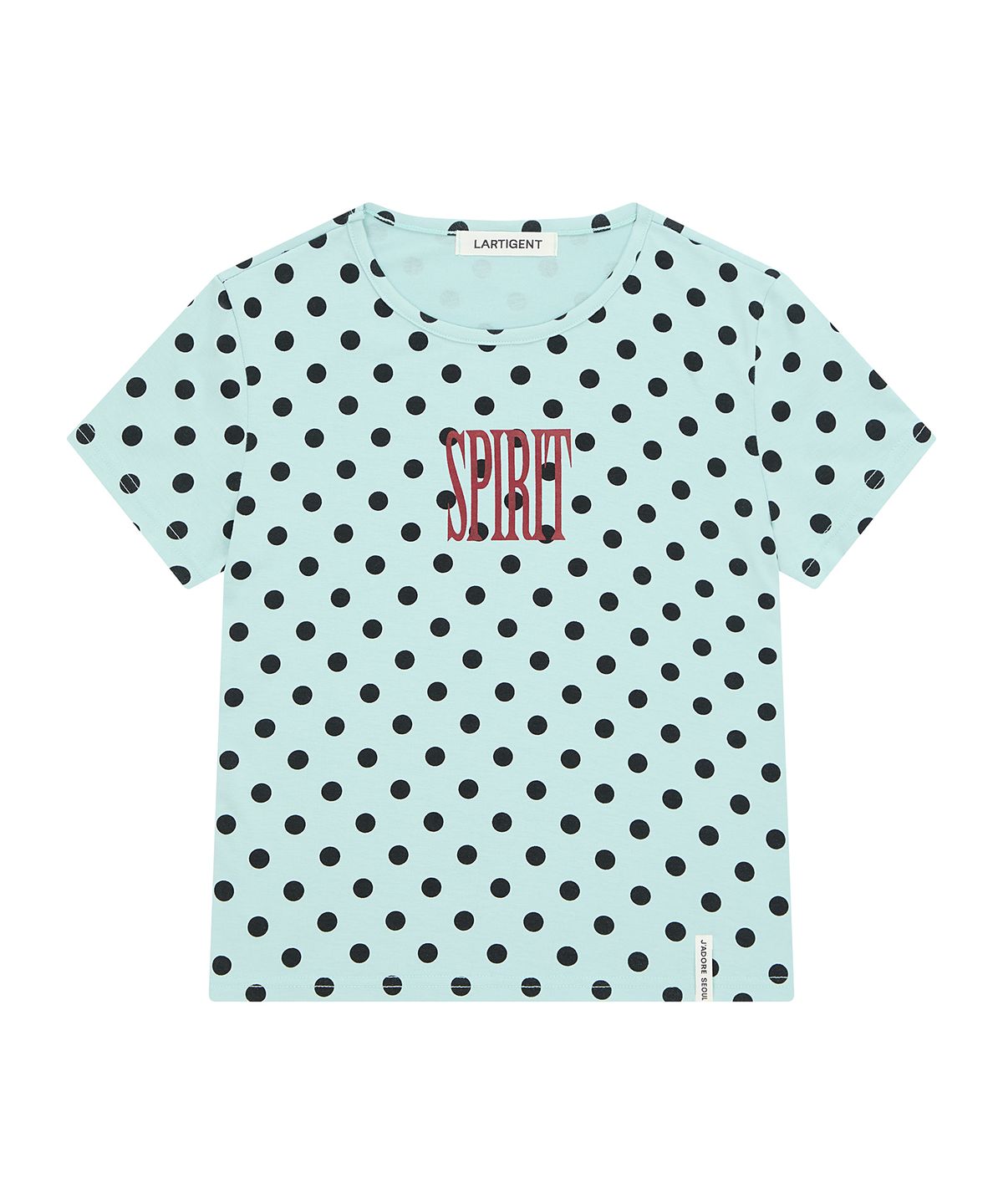 라티젠(LARTIGENT) L25 SPIRIT DOT T-SHIRT(MINT)