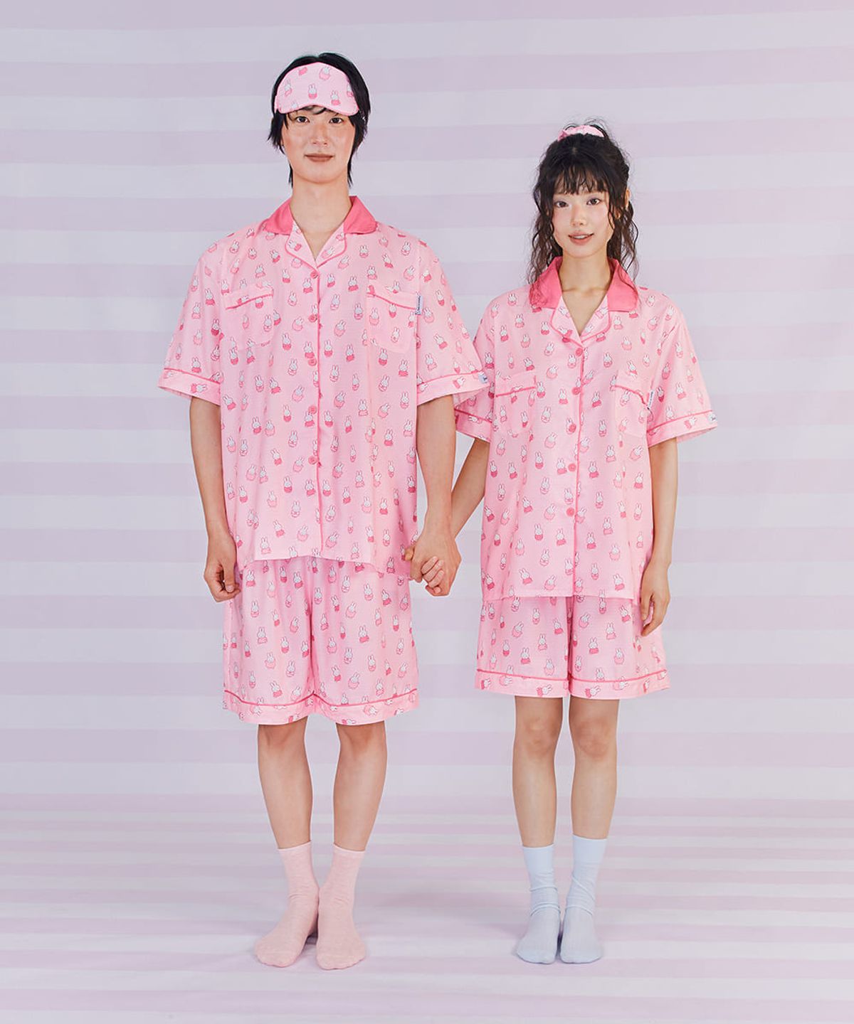 주디앤(JUDYN) [2PACK] 미피 드리미 반팔 잠옷 세트