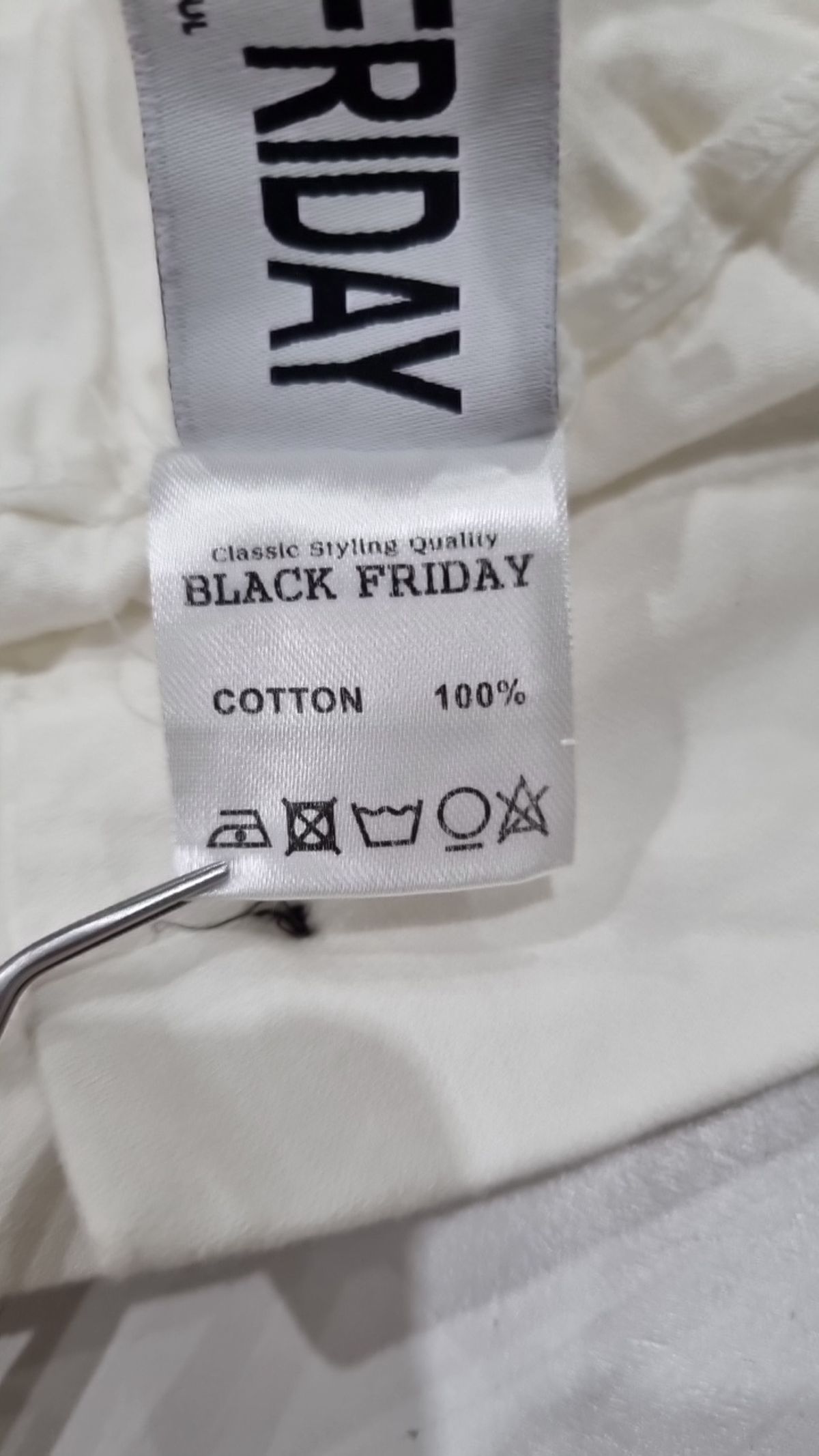 블랙프라이데이(BLACKFRIDAY) 코튼 팬츠