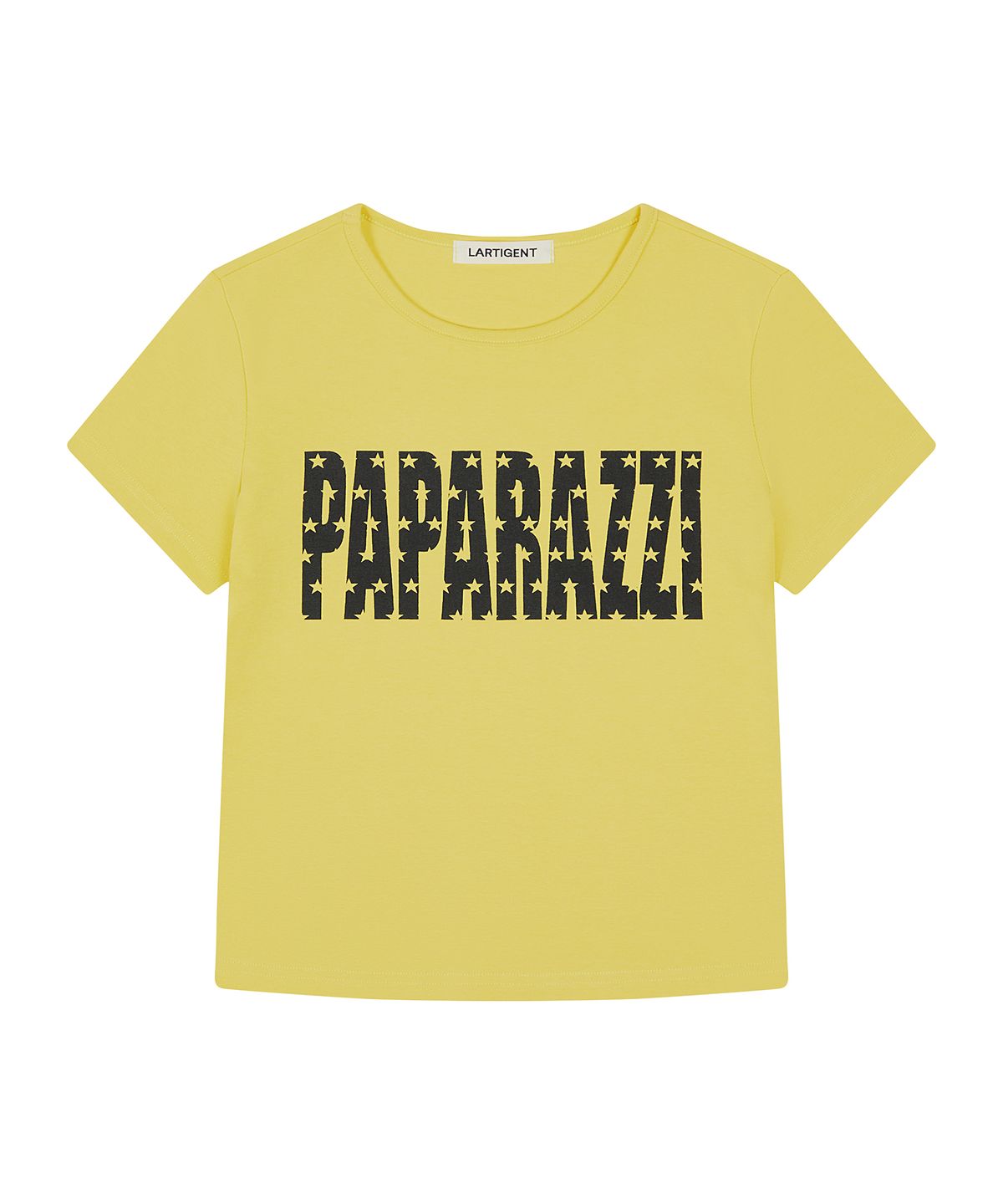 라티젠(LARTIGENT) L25 PAPARAZZI T-SHIRT(YELLOW)