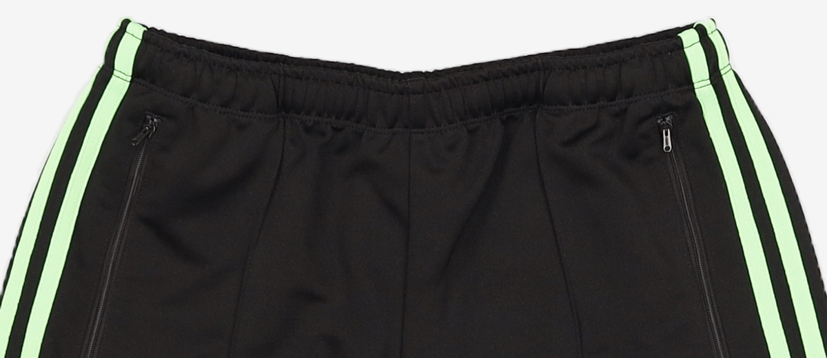 엔디와이(NDY) NY Track Shorts Black / Green FREE