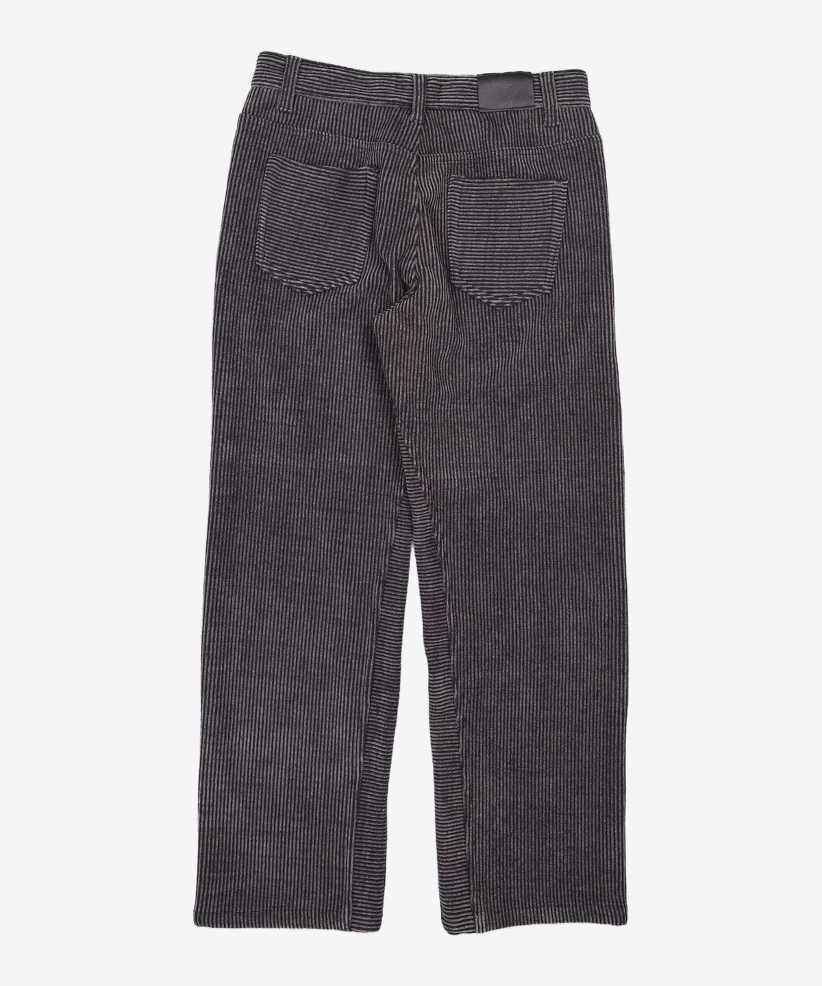 애드오프(ADDOFF) STRIPE FEATHER PANTS BLACK 50