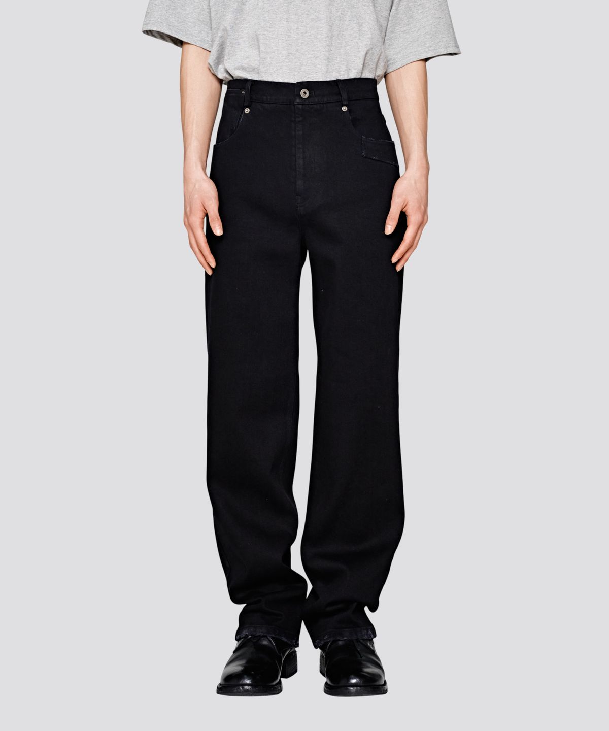 세이브(SAEV) RAW EDGE STRAIGHT DENIM