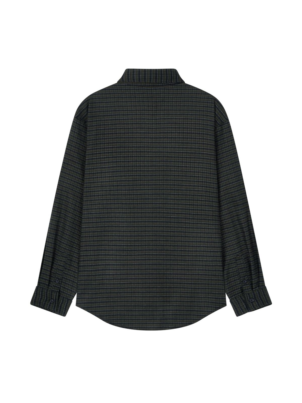 오커스(OCHERS) 체크셔츠 No.0005 Timber Green