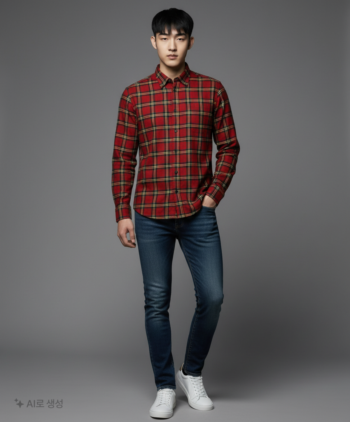 유니클로(UNIQLO) 캐주얼 셔츠 L
