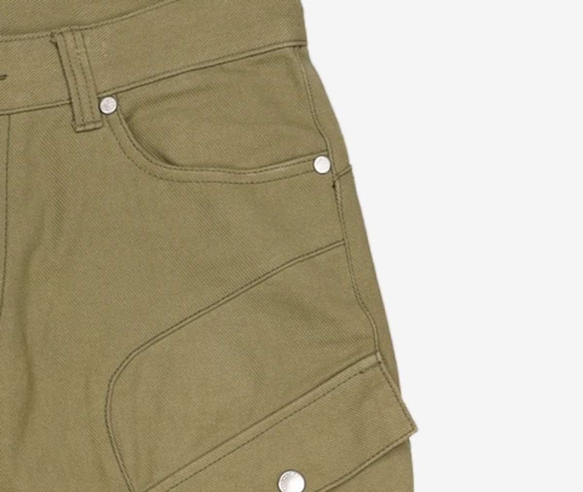애드오프(ADDOFF) ACCRA TWILL CARGO PANTS KHAKI 48