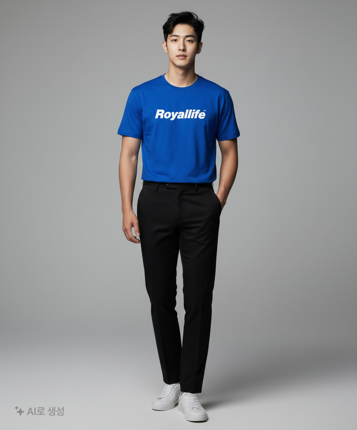 로얄라이프(ROYALLIFE) 반소매 티셔츠 M