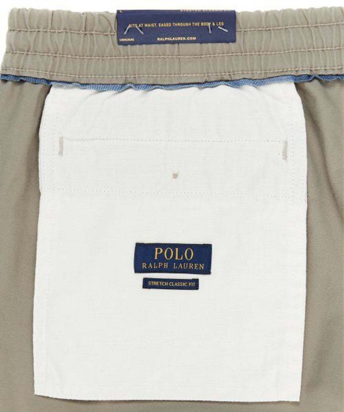 폴로 랄프 로렌(POLO RALPH LAUREN) 15.2cm 폴로 프렙스터 스트레치 치노 쇼트-라이트 베이지
