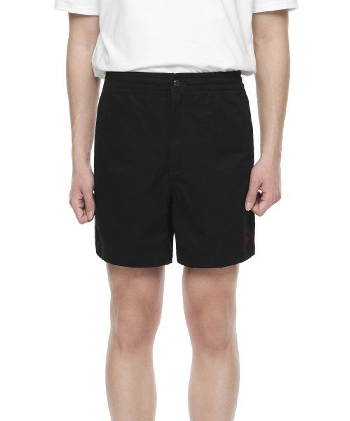 폴로 랄프 로렌(POLO RALPH LAUREN) 15.2cm 폴로 프렙스터 스트레치 치노 쇼트-블랙