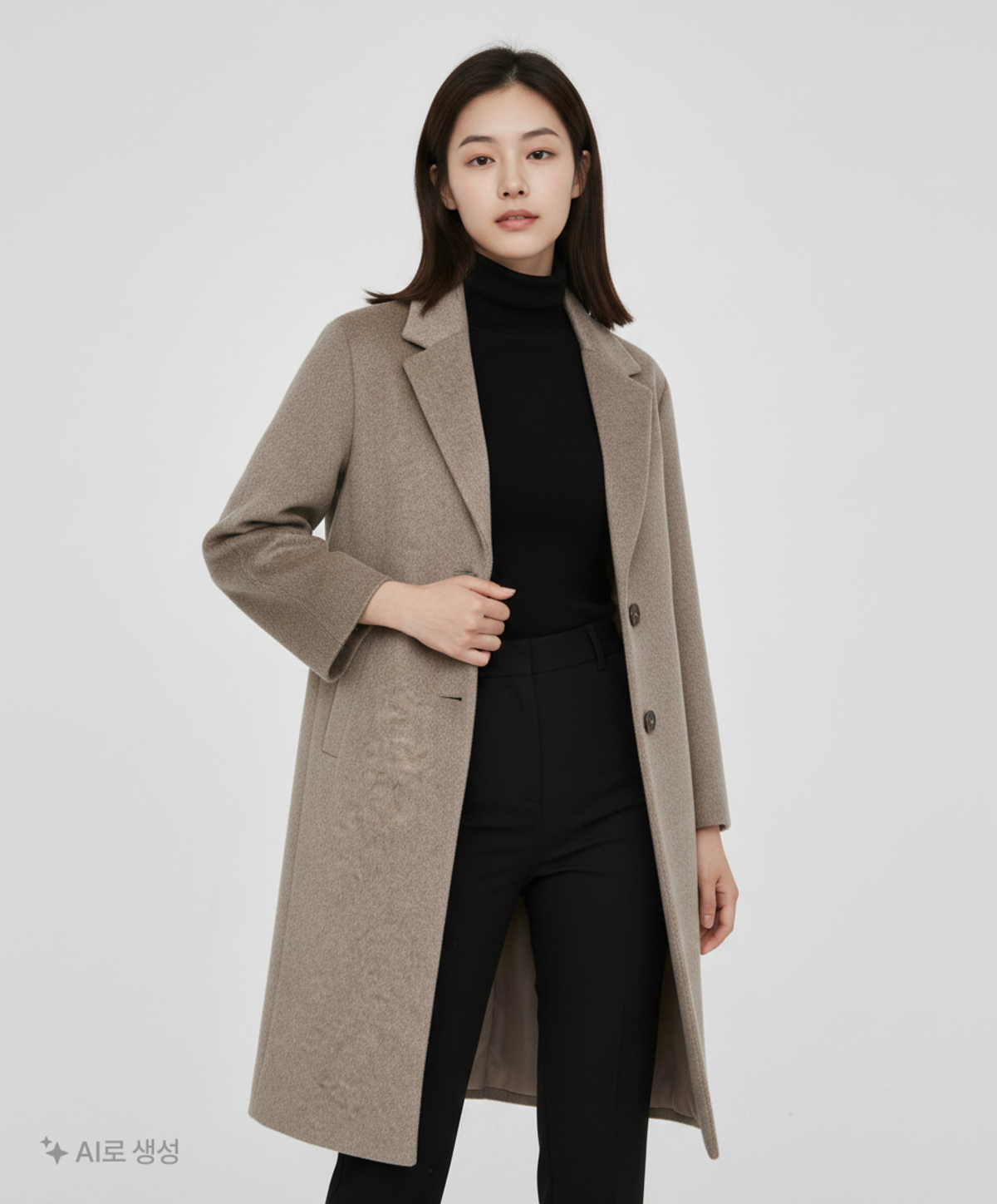 무신사 스탠다드(MUSINSA STANDARD) 겨울 기타 코트 S
