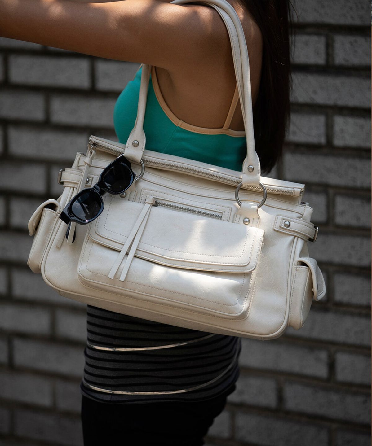 디망쉬(DIMANCHE) Bermondsey bag (ivory)