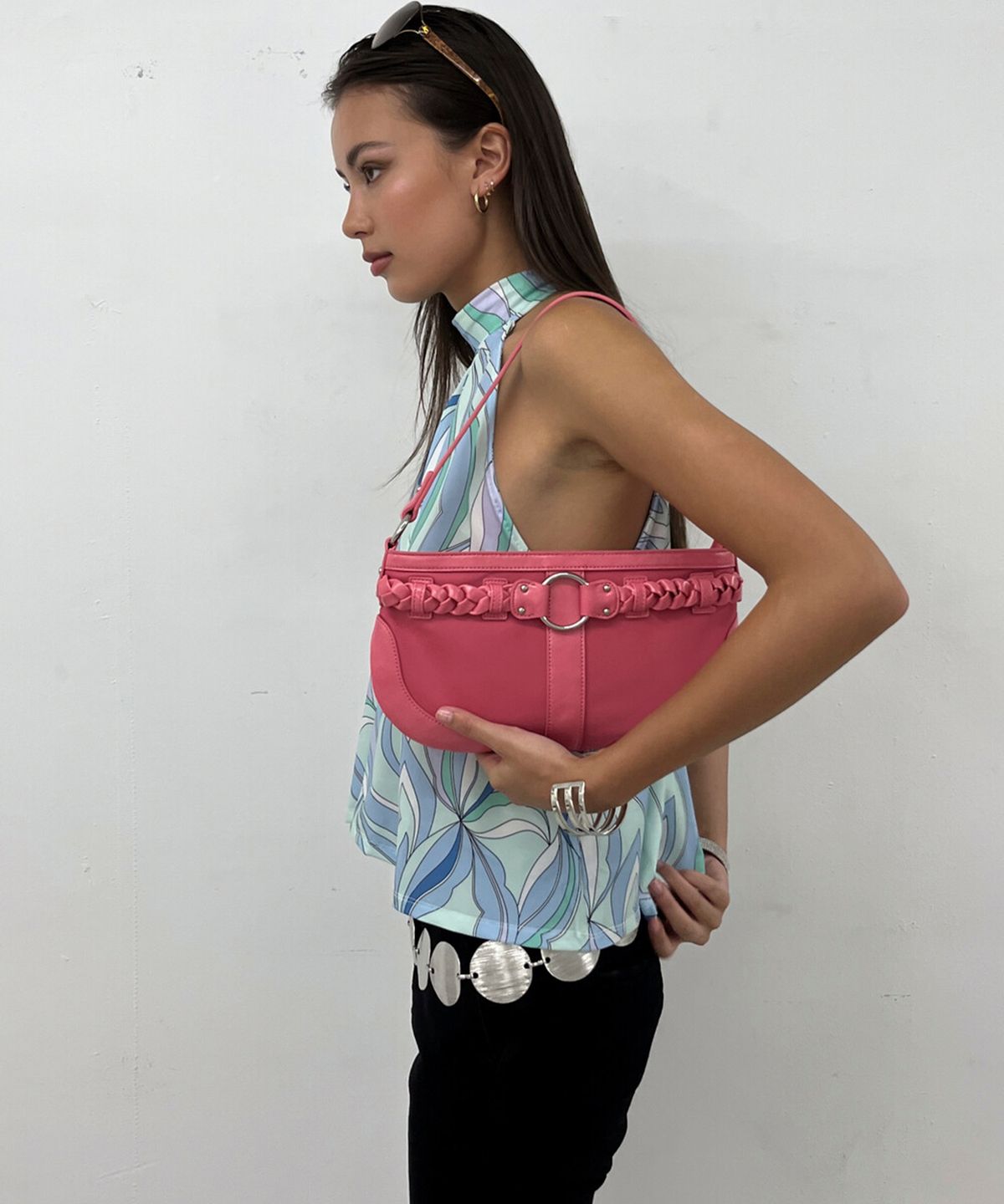 디망쉬(DIMANCHE) Rosy Bag (pink)