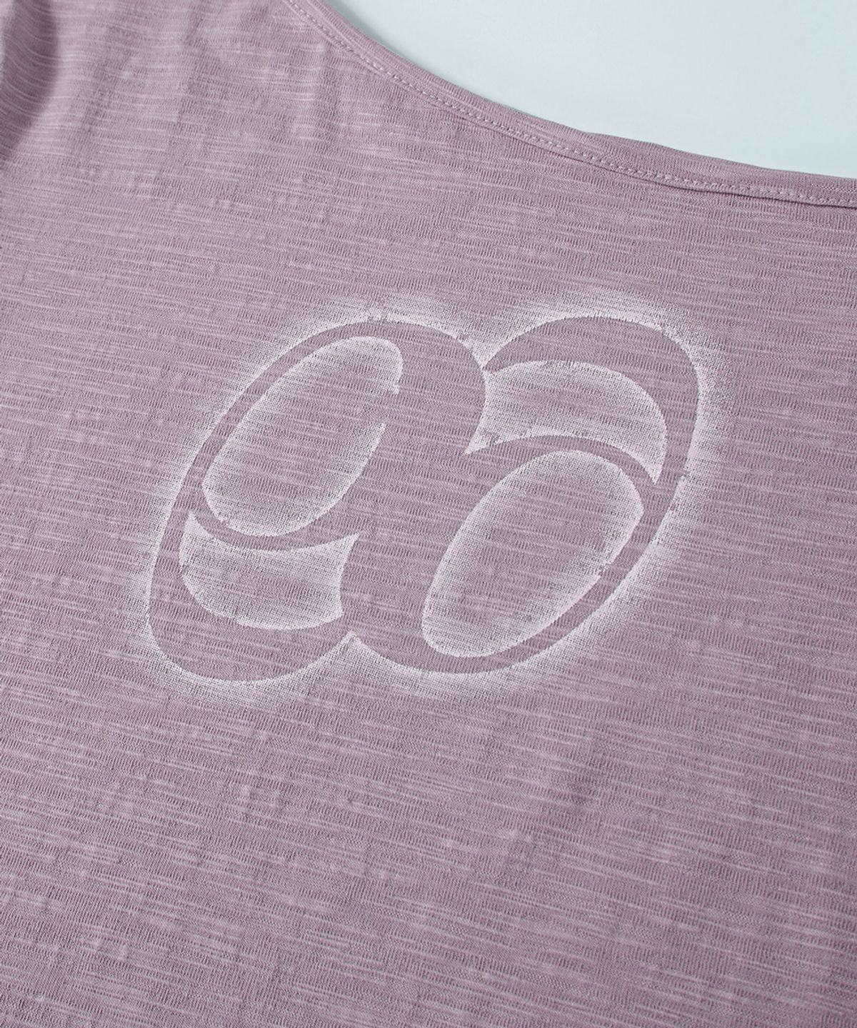 애즈온(ASON) KIKI SLIM TEE / DUSTY PURPLE