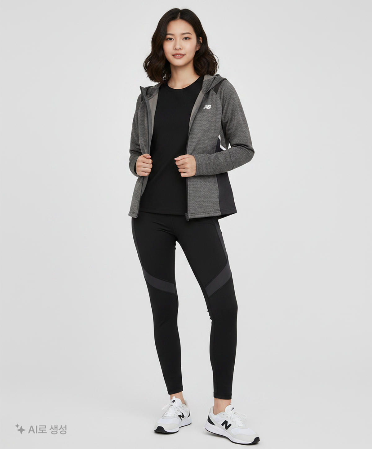 뉴발란스(NEW BALANCE) 후드 집업 90