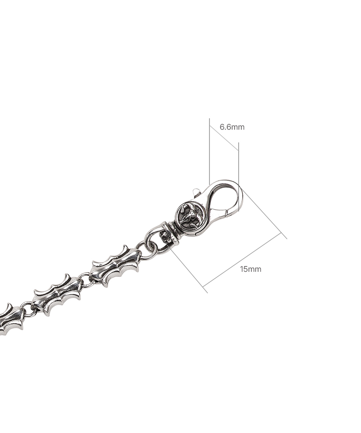 스팅925(STING925) Royal Crest Link Bracelet