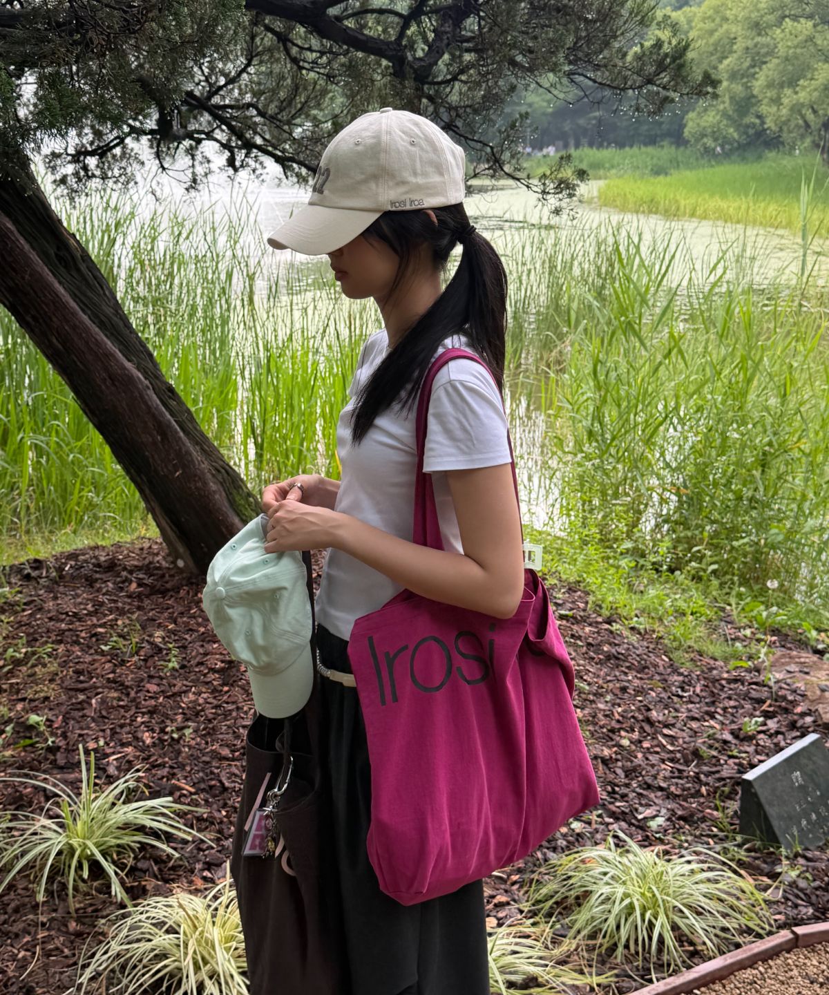 이로시 이로아(IROSI IROA) IR Classic Big Bag (Magenta)