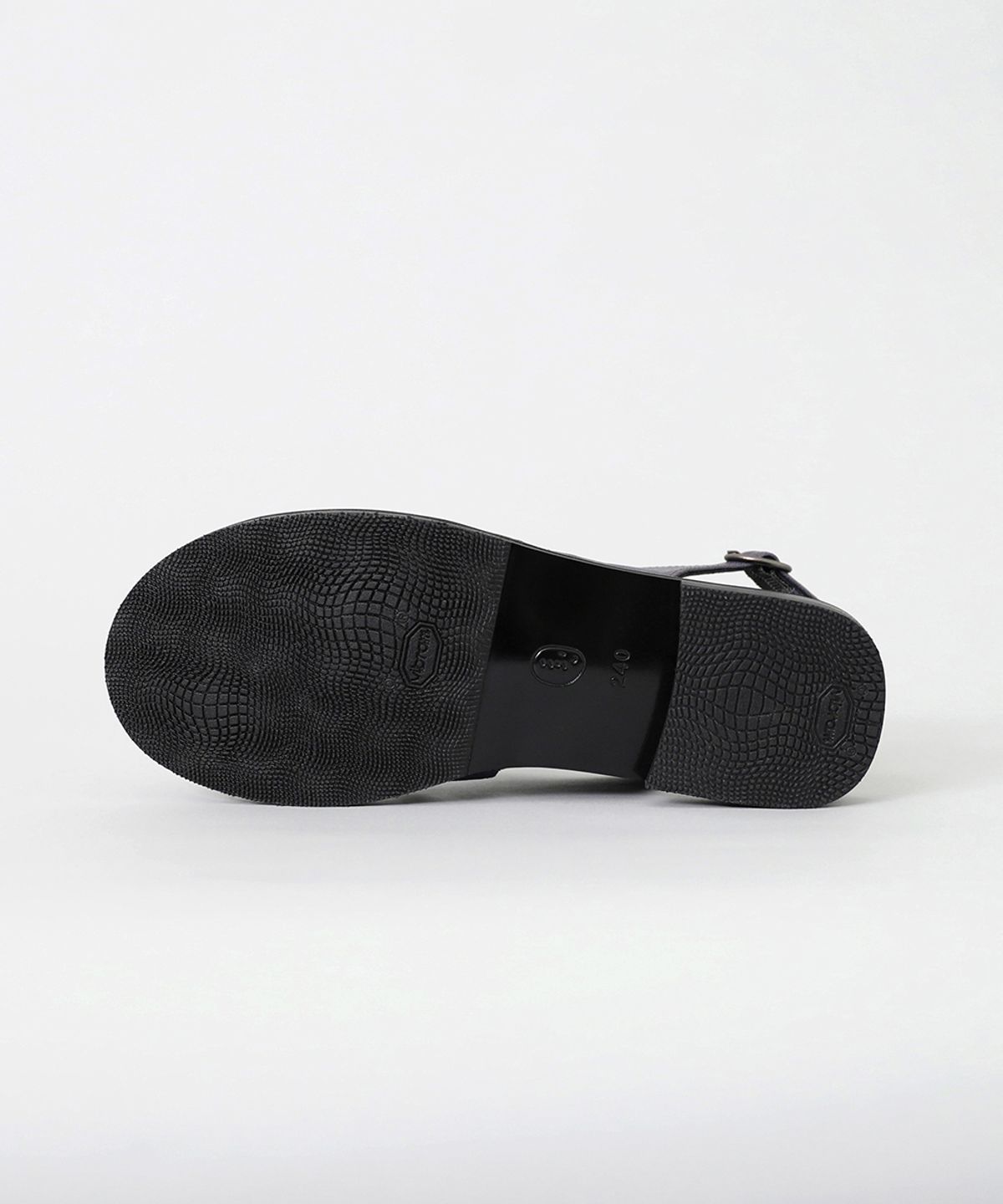 흰(HEENN) Light Rail Sandals . Blueberry (W/ Vibram)