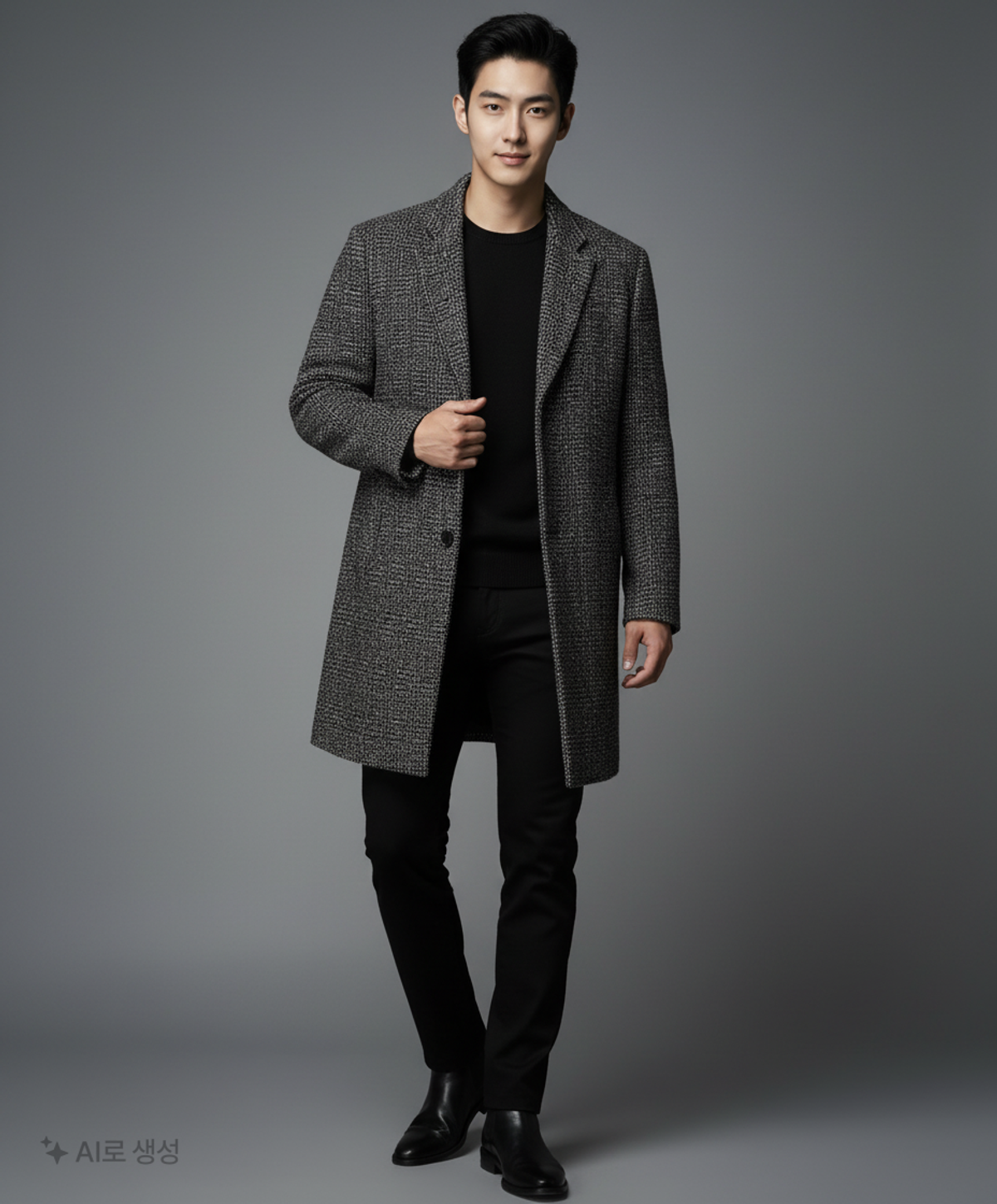 지오다노(GIORDANO) 겨울 싱글 코트 95