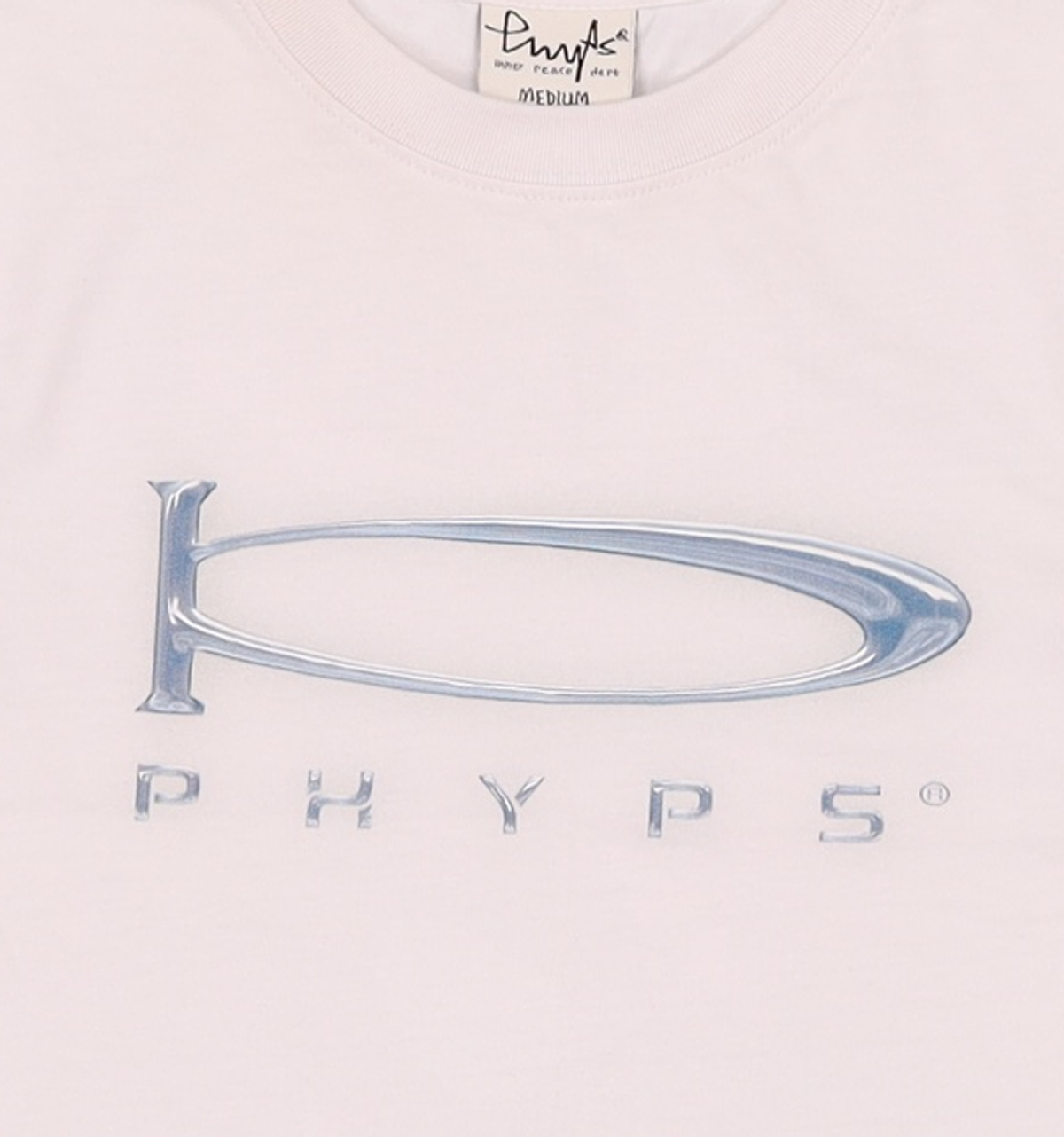 피지컬 디파트먼트(PHYSICAL DEPARTMENT) [WOMENS] 3D ACTIVE METAL SLIM FIT SS WHITE M