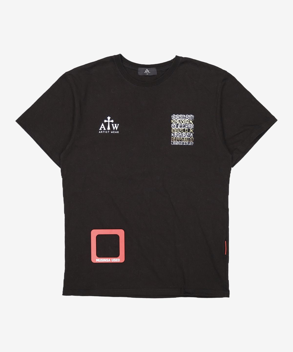 아티스트웨어(ARTISTWEAR) 반소매 티셔츠 S