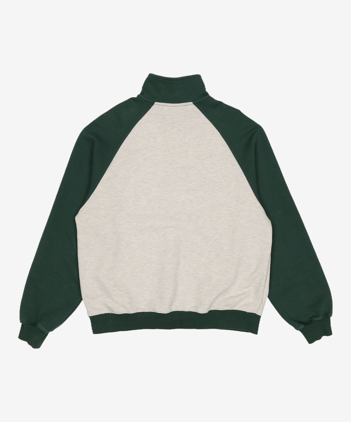 팀코믹스(TIMCOMIX) COLOR BLOCK RAGLAN HAIF ZIP UP GREEN M