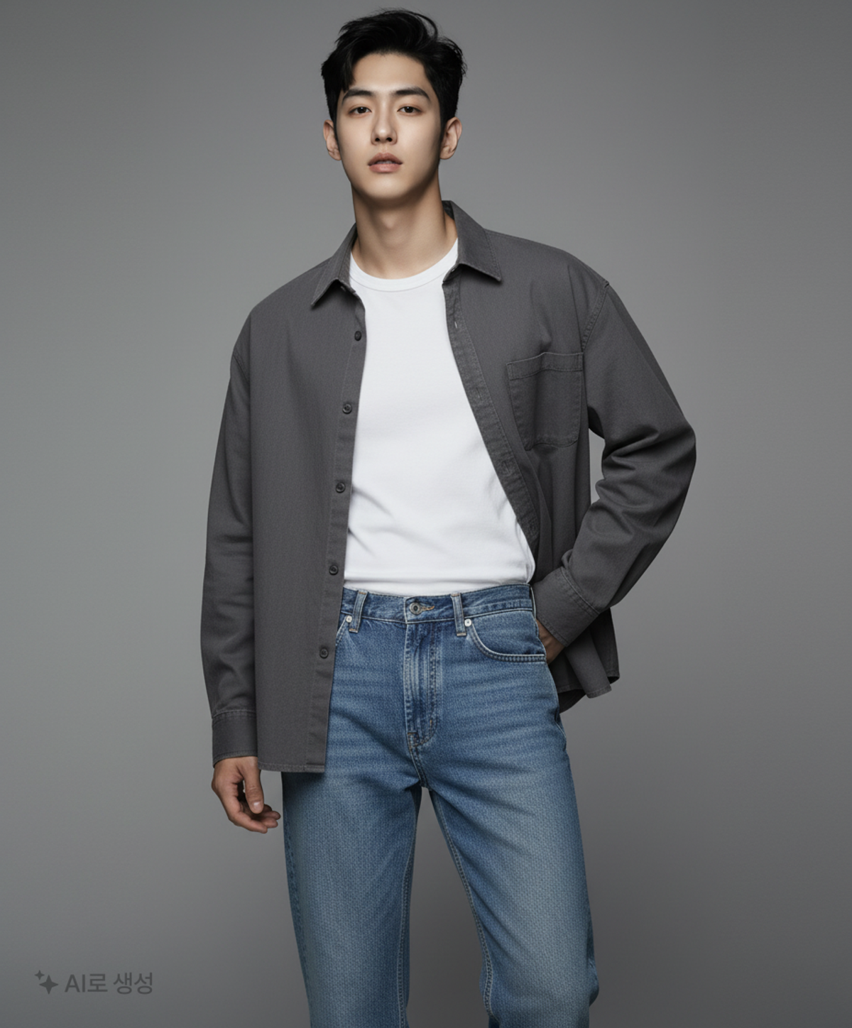 브랜디드(BRANDED) 청/데님 팬츠 32