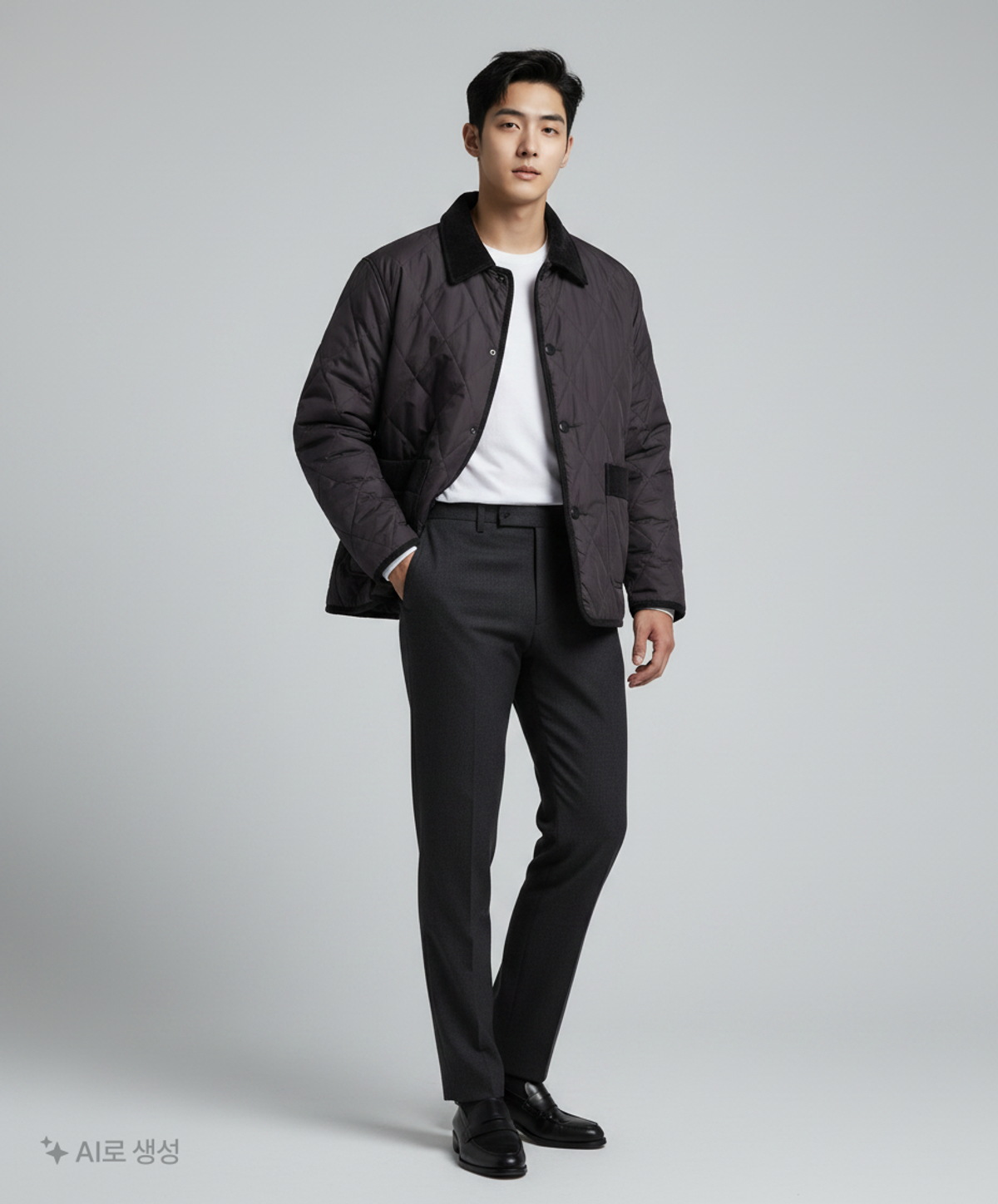 스파오(SPAO) 나일론/코치 재킷 100