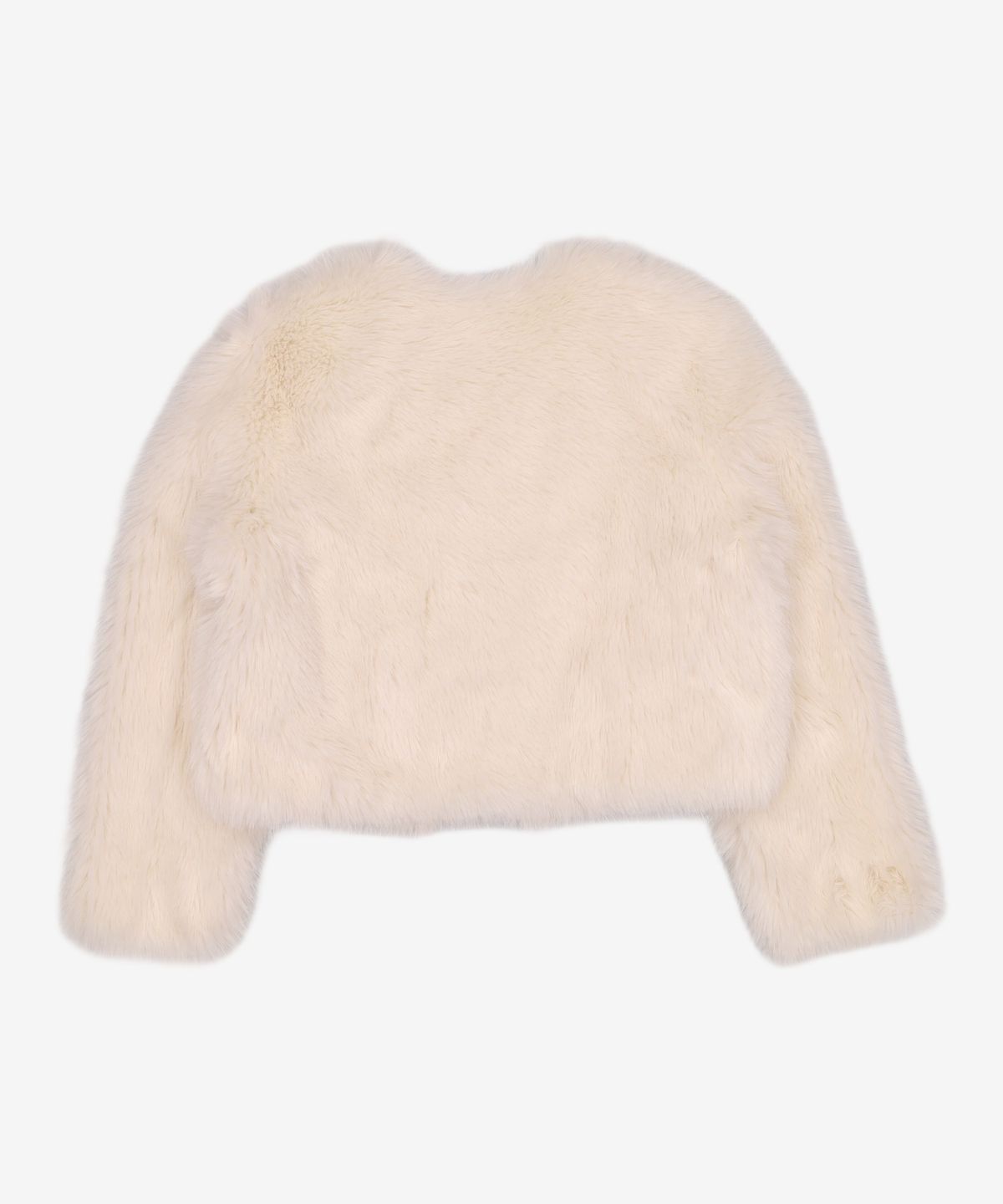 미쏘(MIXXO) 라운드넥 에코퍼 숏자켓 MIWJLD112B S