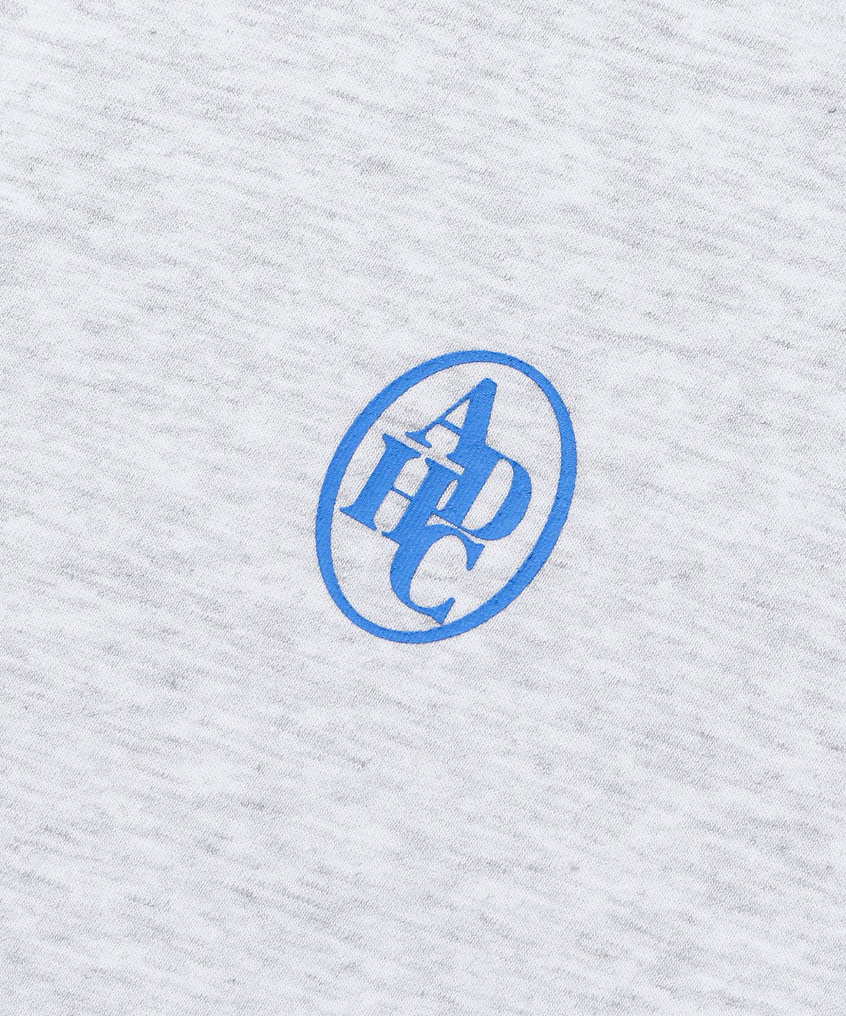 애드호크(ADHOC) 남성 스몰 로고 하프슬리브 반팔 티셔츠 (LT-GREY) (HCRSTA2)