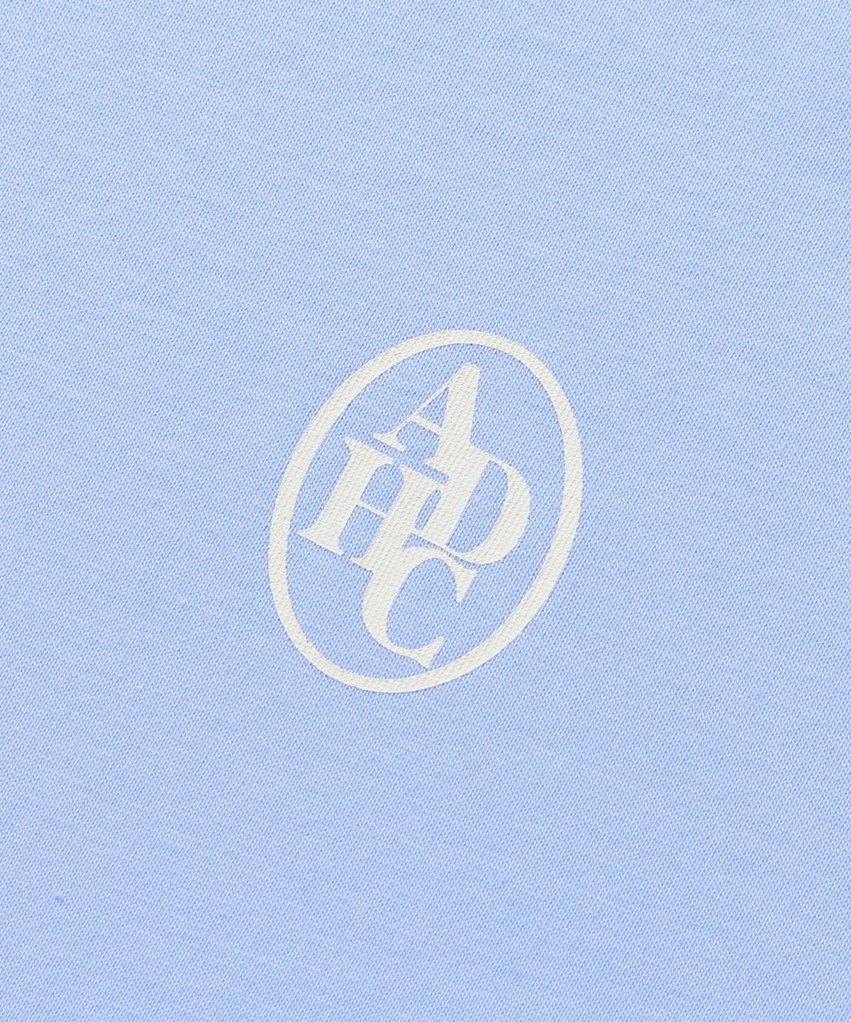 애드호크(ADHOC) 남성 스몰 로고 하프슬리브 반팔 티셔츠 (SKY BLUE) (HCRSTA2)