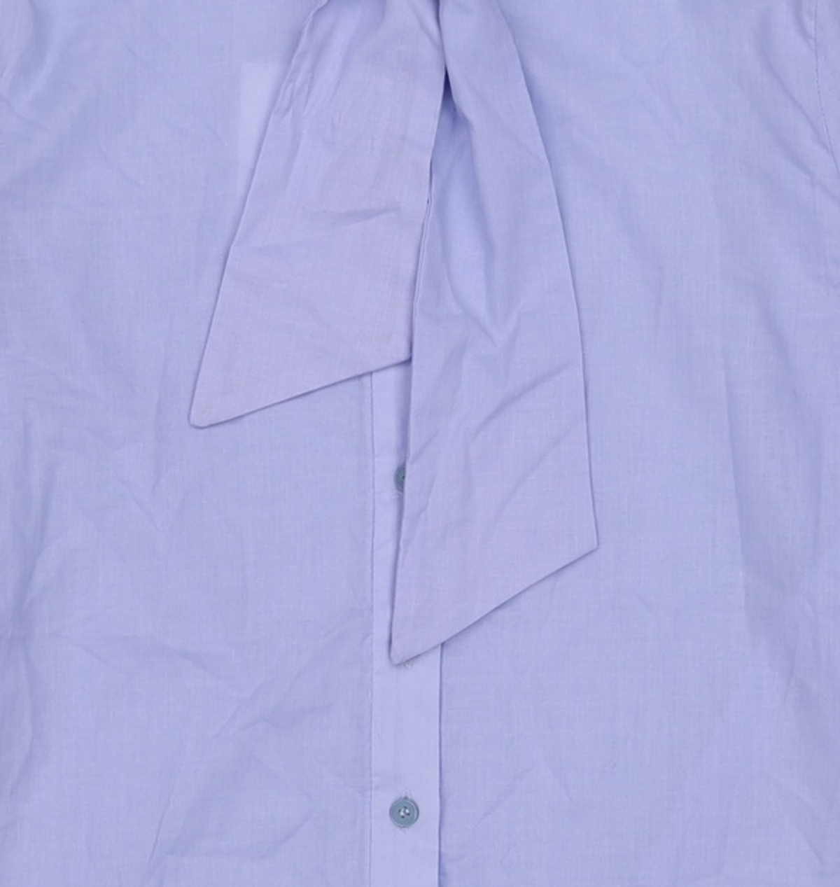 룩캐스트(LOOKAST) LIGHT BLUE RIBBON LACE BLOUSE ONE