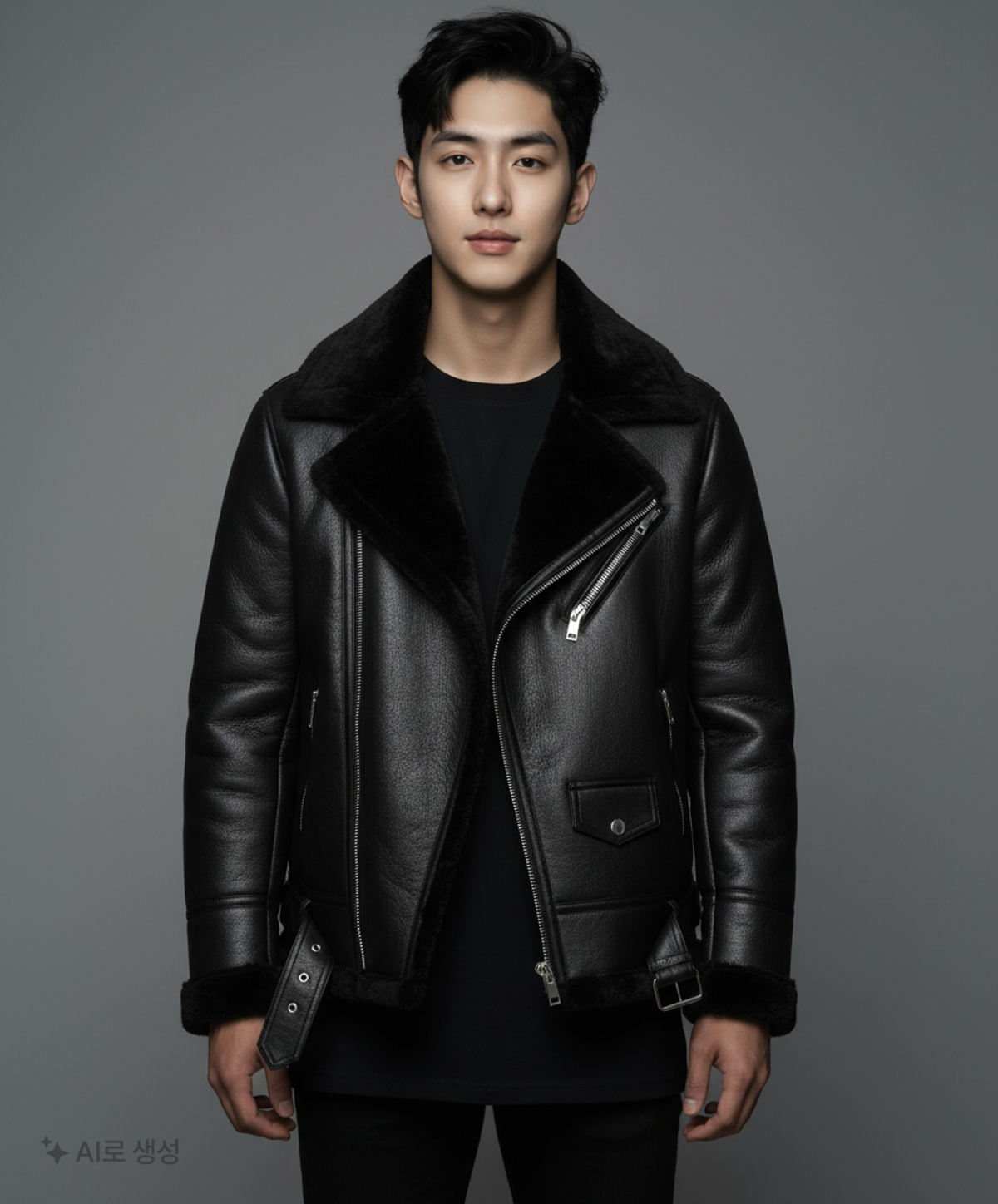 자라(ZARA) 무스탕/퍼 S