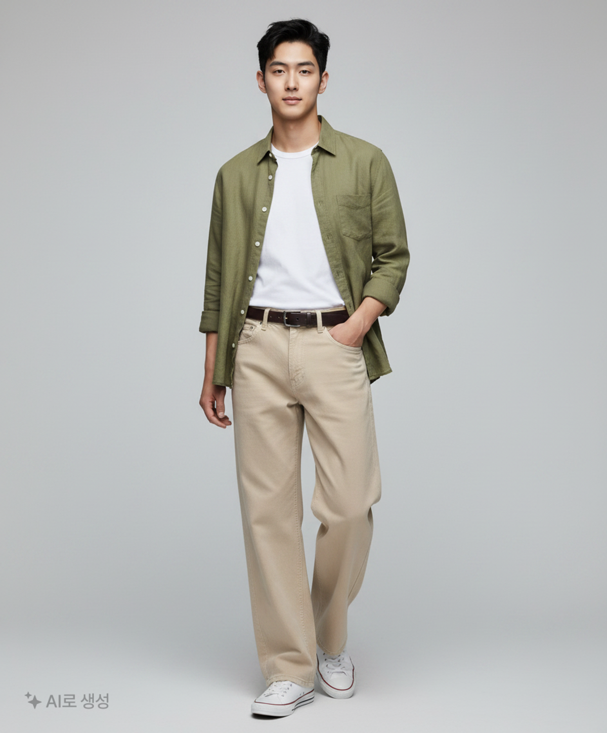 유니클로(UNIQLO) 코튼 팬츠 68.5