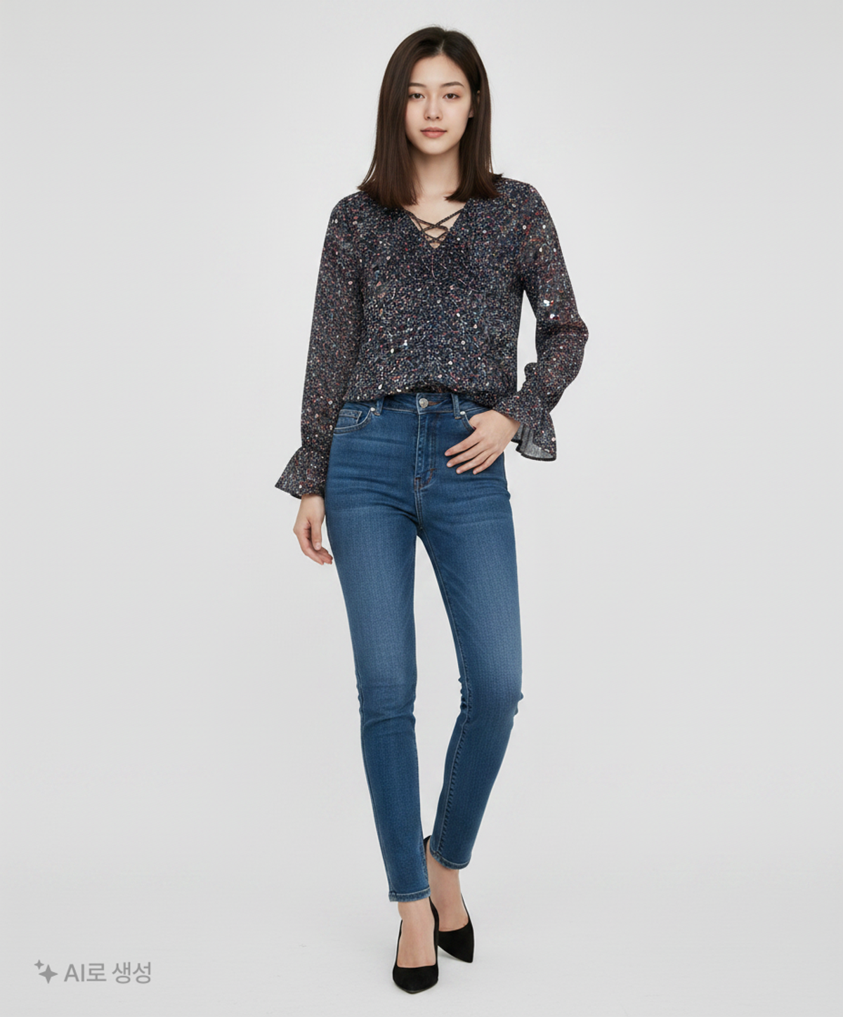 미쏘(MIXXO) 블라우스 S