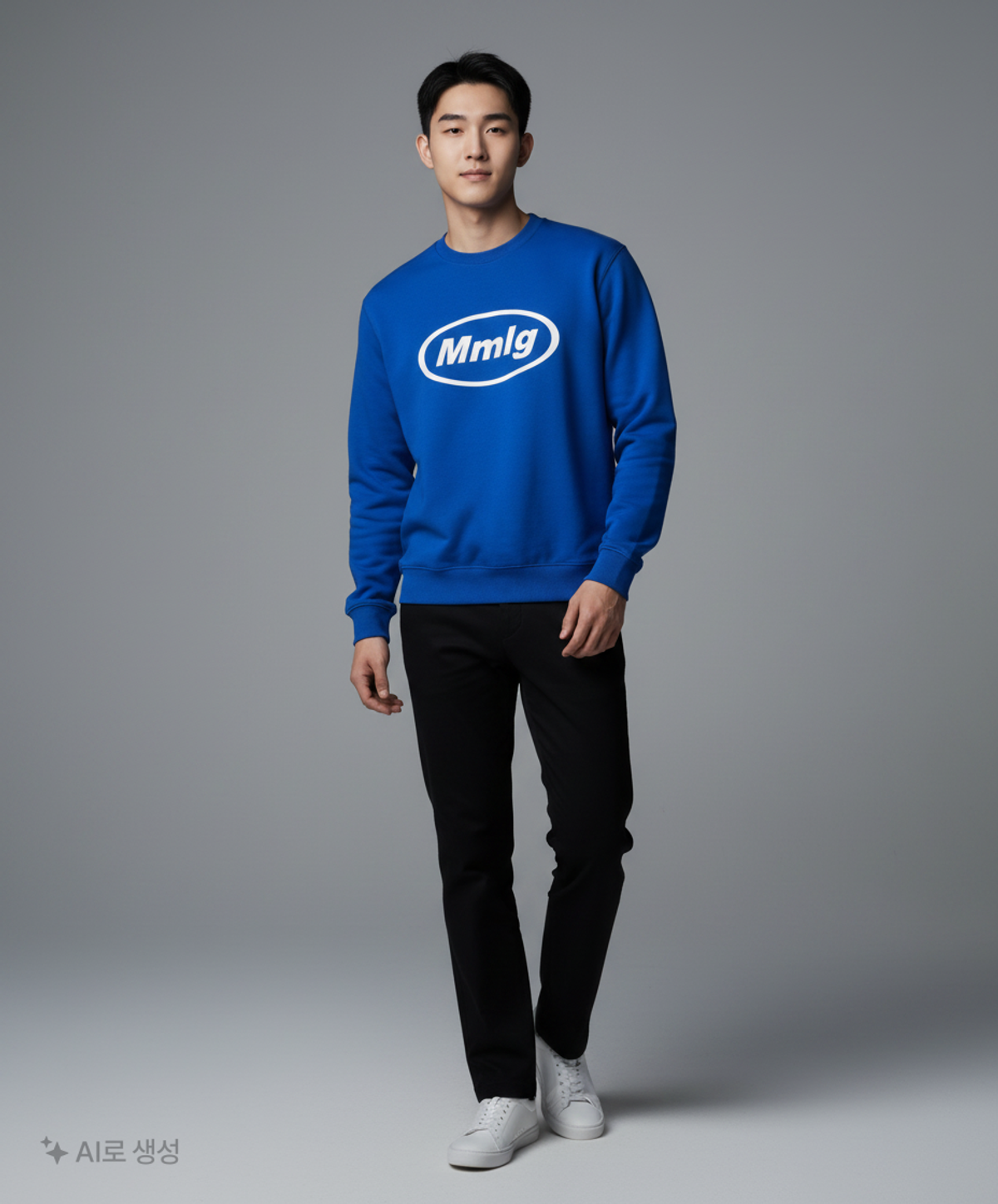 엠엠엘지(MMLG) [Mmlg] MMLG SWEAT (BLUE) L
